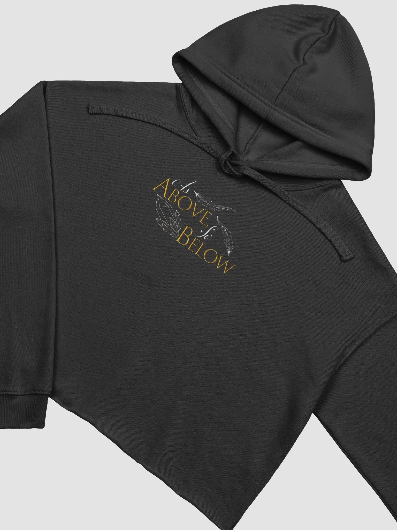 As Above, So Below Crop Hoodie product image (3)