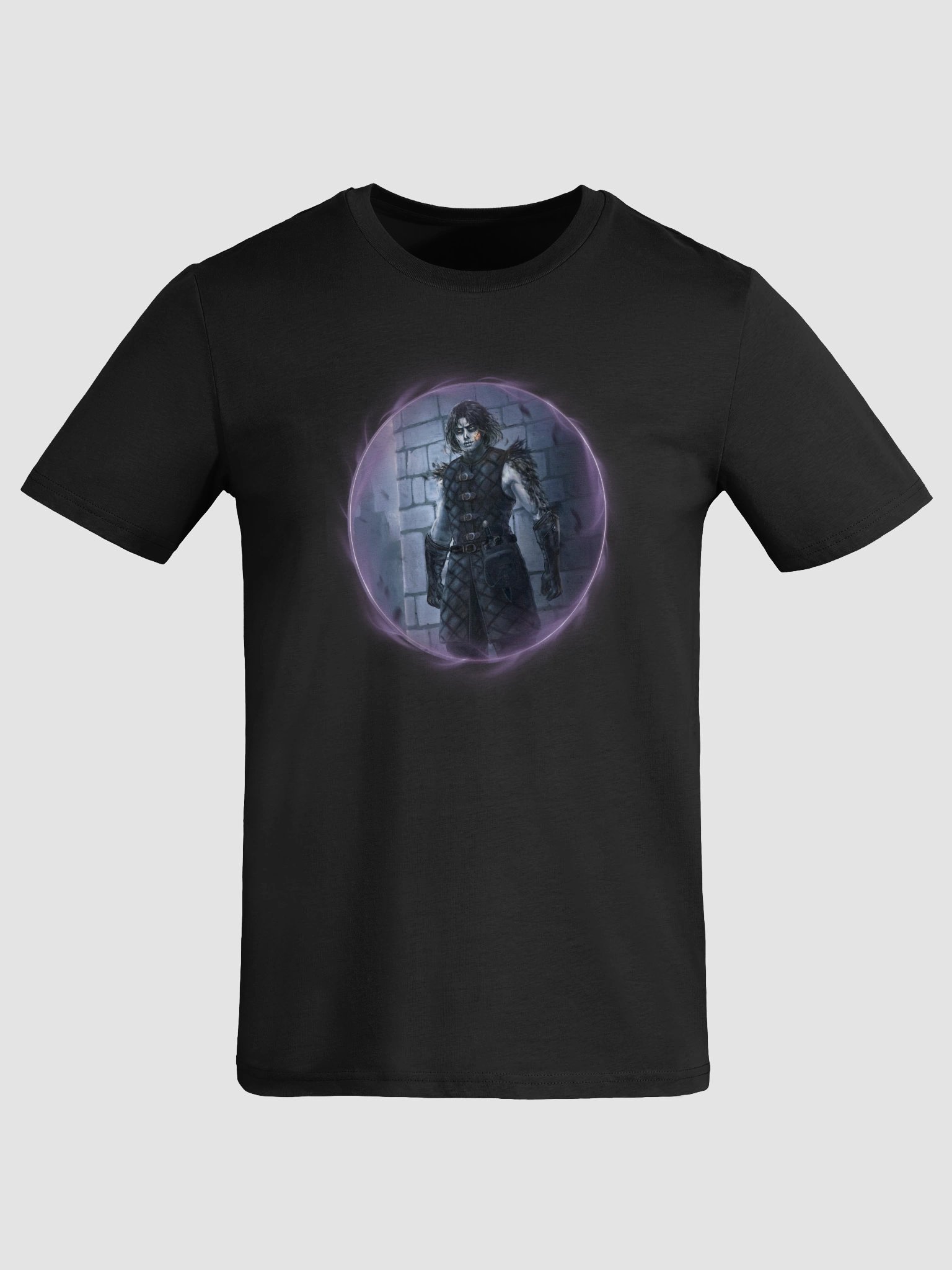 Black Regular Fit T-Shirt Dawn of Silence: Arkan product image (3)
