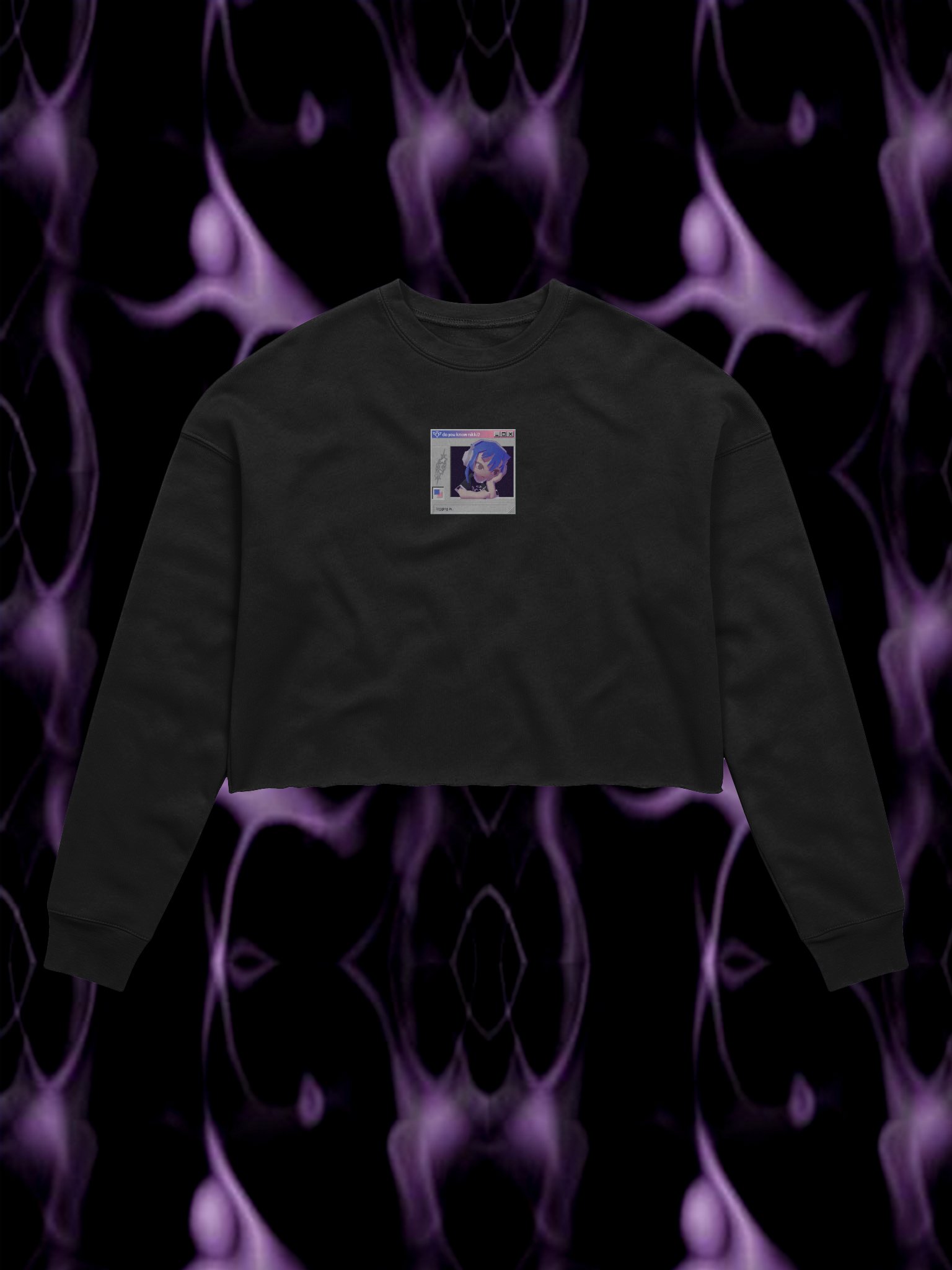 Nikki Spam Crop Sweatshirt product image (1)