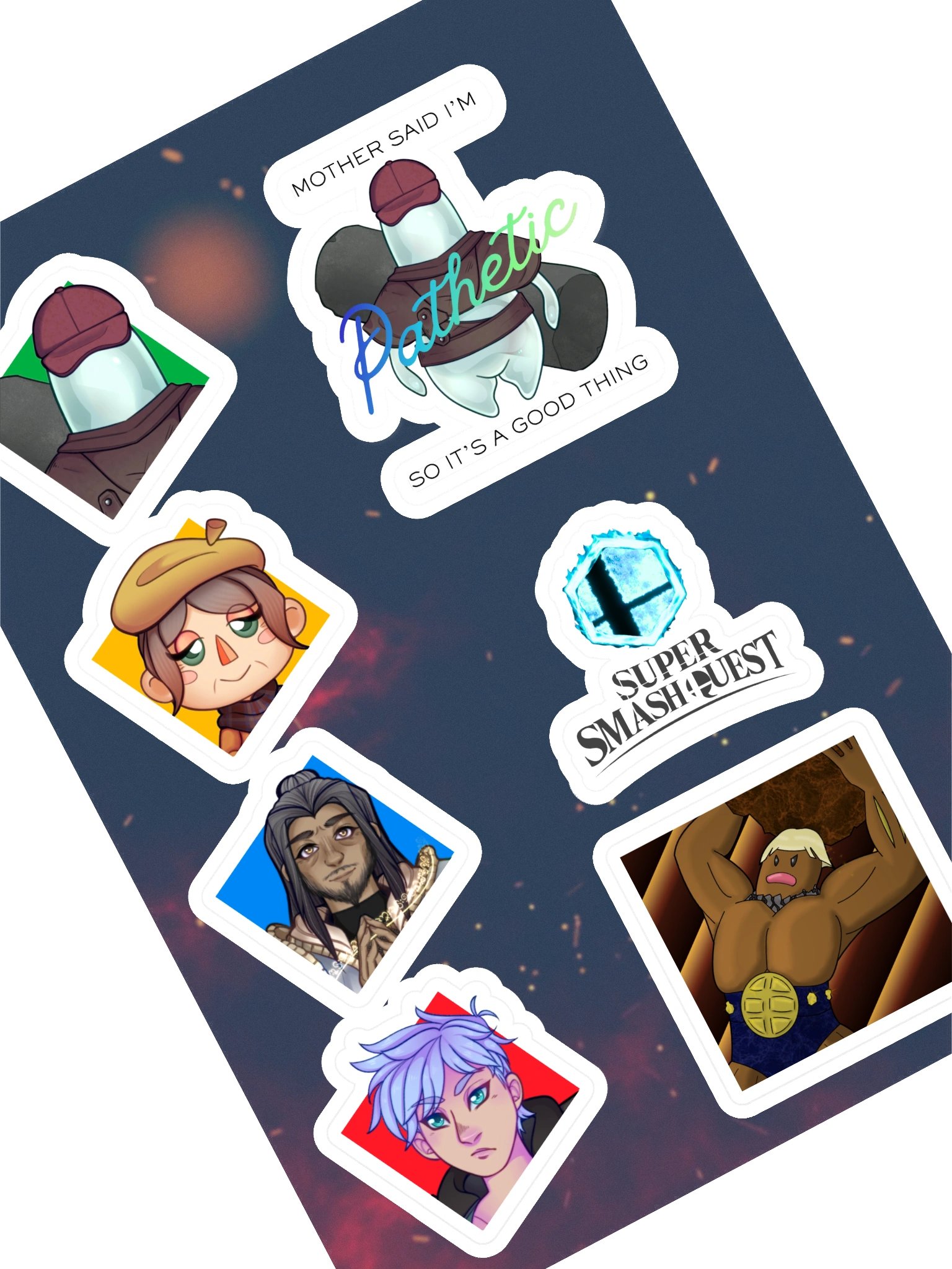 SSQ S2 Sticker Set product image (1)