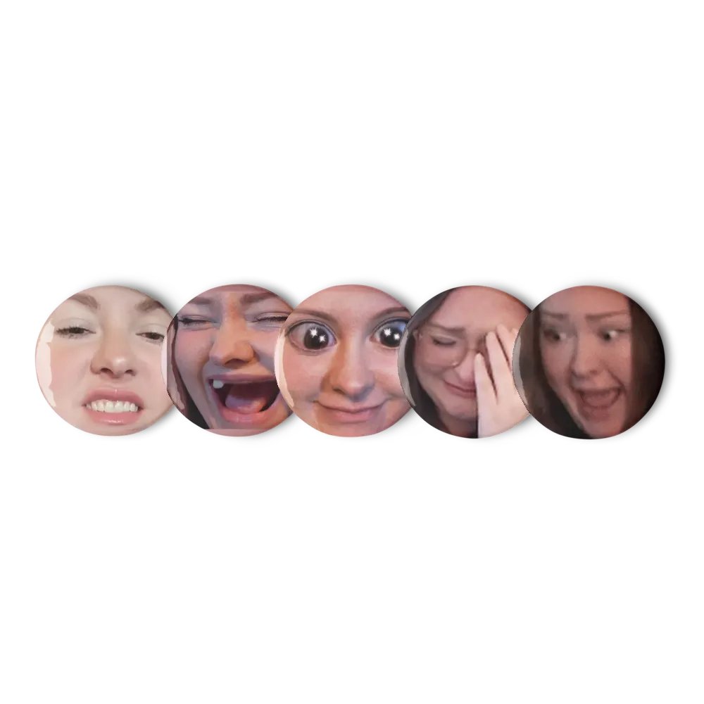 RubleTrillions Twitch Emote Pin Set product image (3)