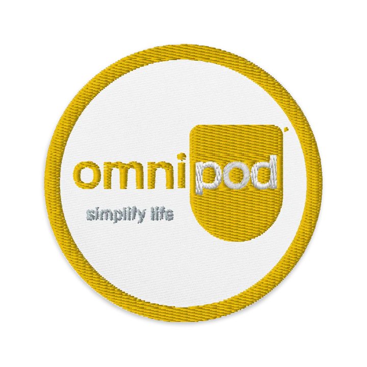 Omnipod Shield Embroidered Patch product image (1)