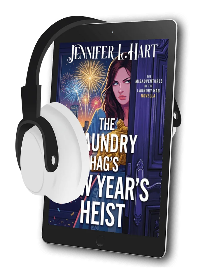 The Laundry Hag’s New Year’s Heist (Audiobook) – Narrated by Suzanne Cerreta product image (1)