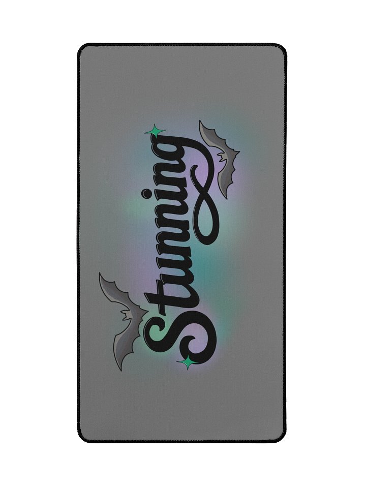 Stunning - Black Desk Mat - Smoke product image (2)