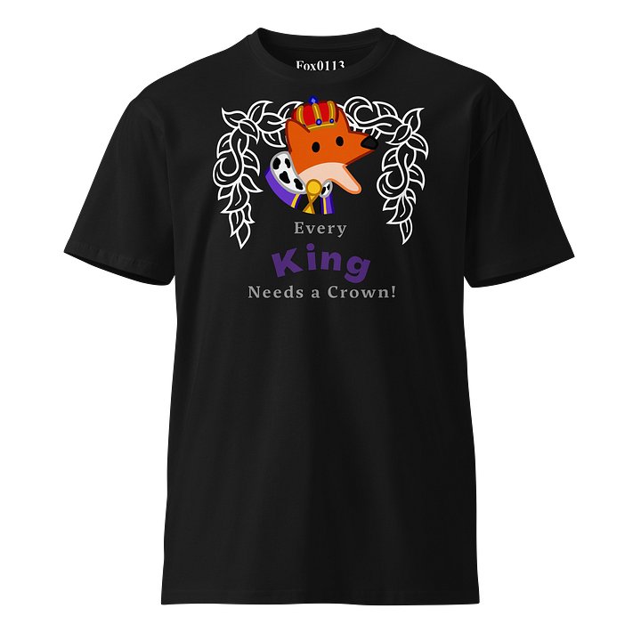 King Foxy Print Comfort Unisex T-Shirt product image (1)