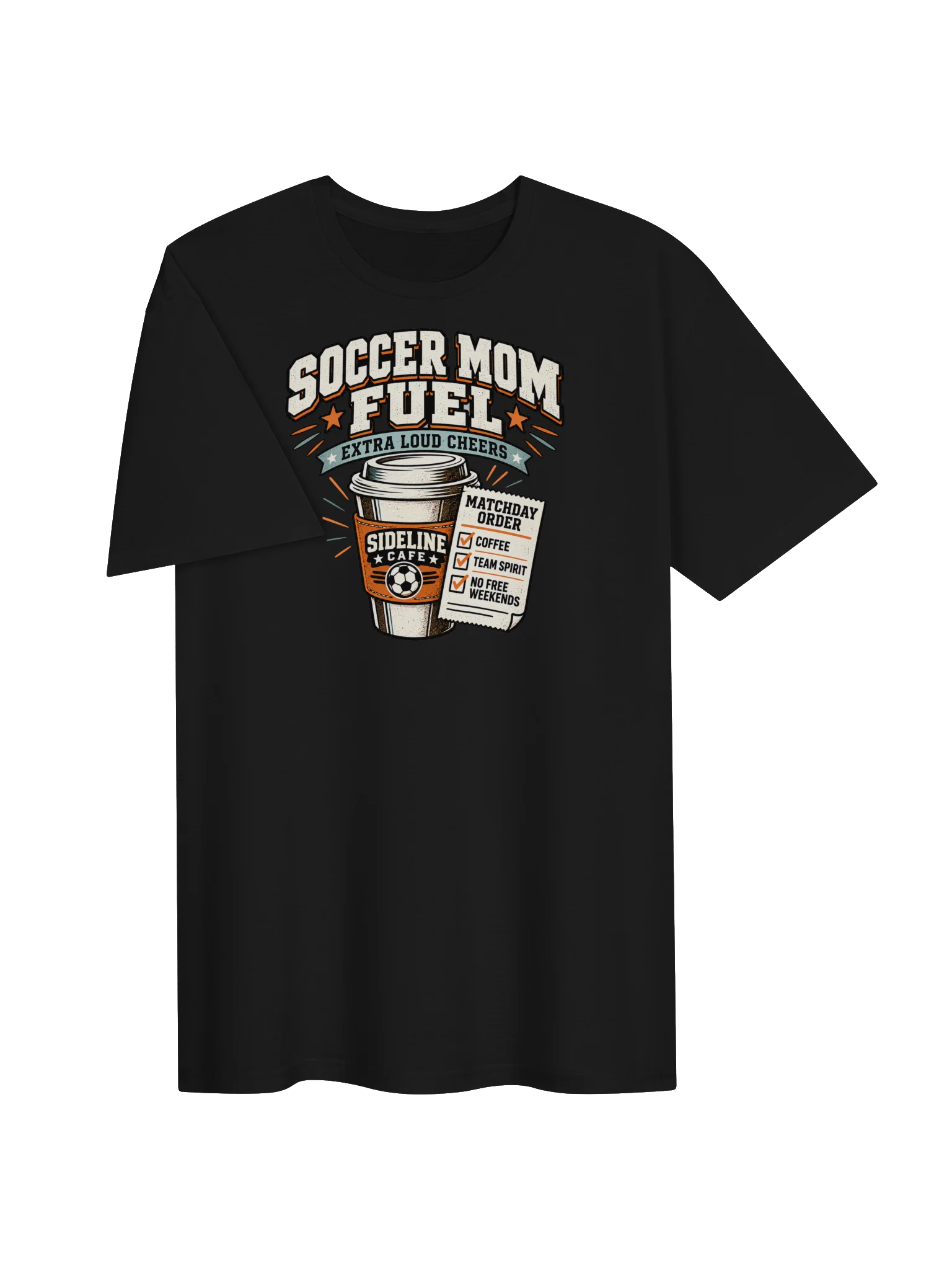 Soccer Mom Fuel Sideline Coffee Tee product image (20)