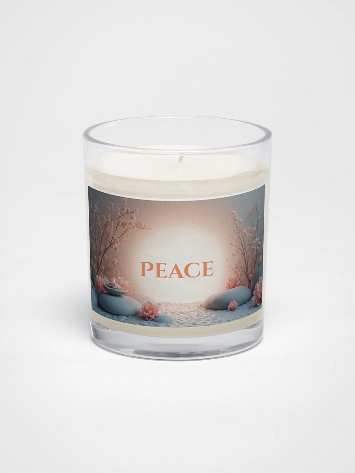 Stillness™ Peace Glass Candle product image (1)