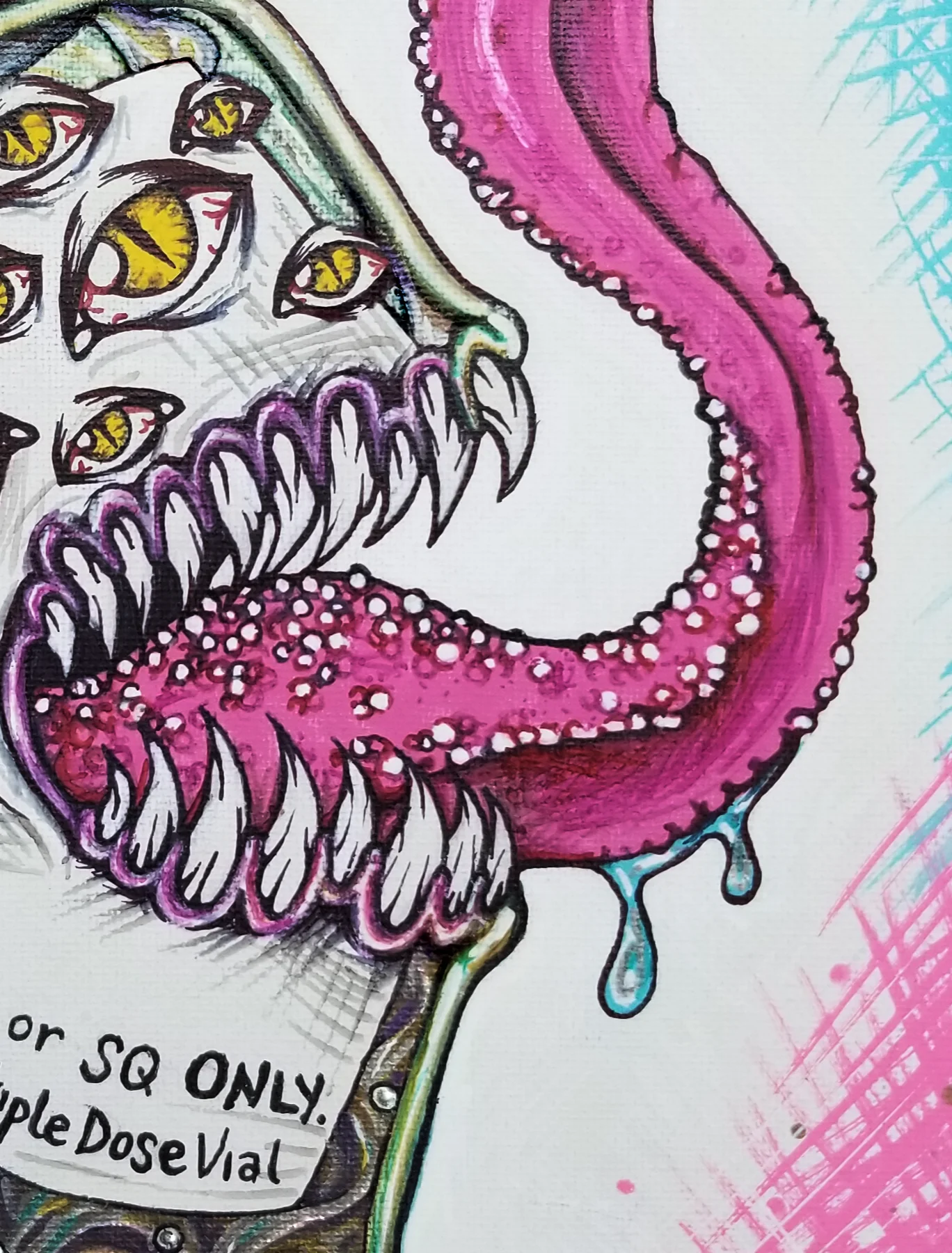Vial Mimic, Original Painting product image (4)