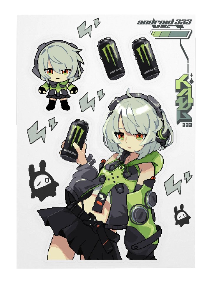 Anby Demara Stickers product image (1)
