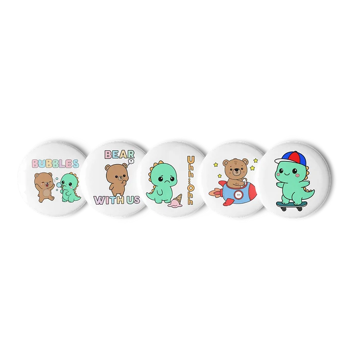 Bear with us Badges product image (1)