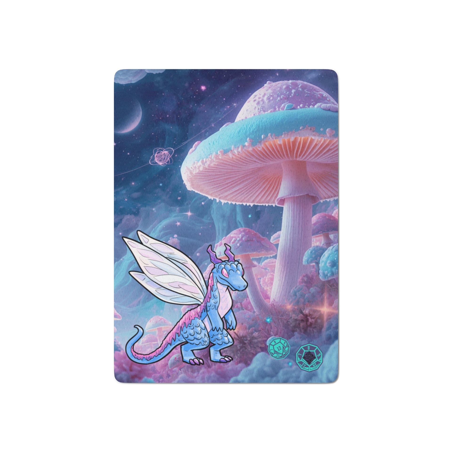 Mushroom-Fairy Dragon - Playing Cards product image (1)