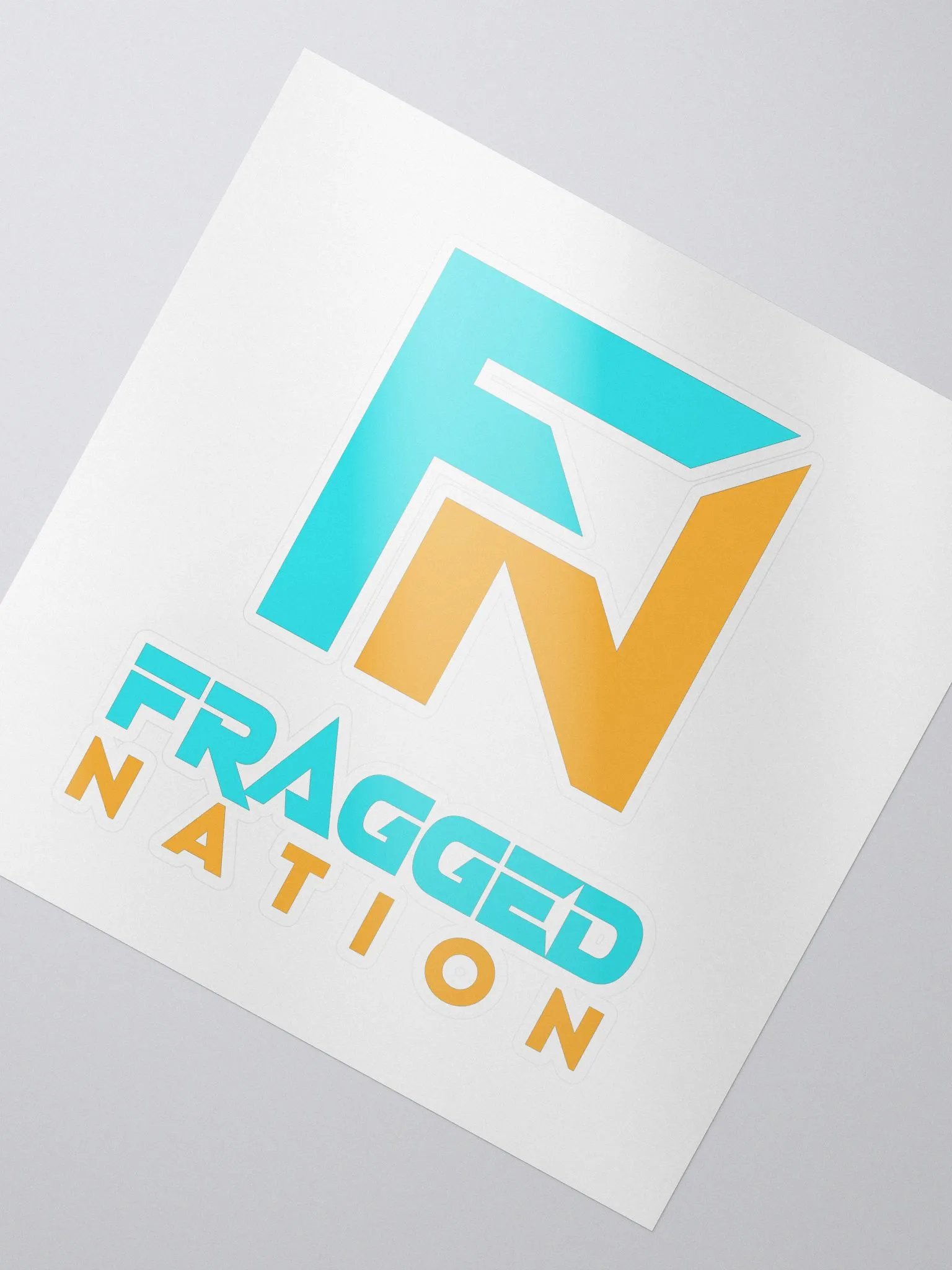 Fragged Nation Sticker product image (2)