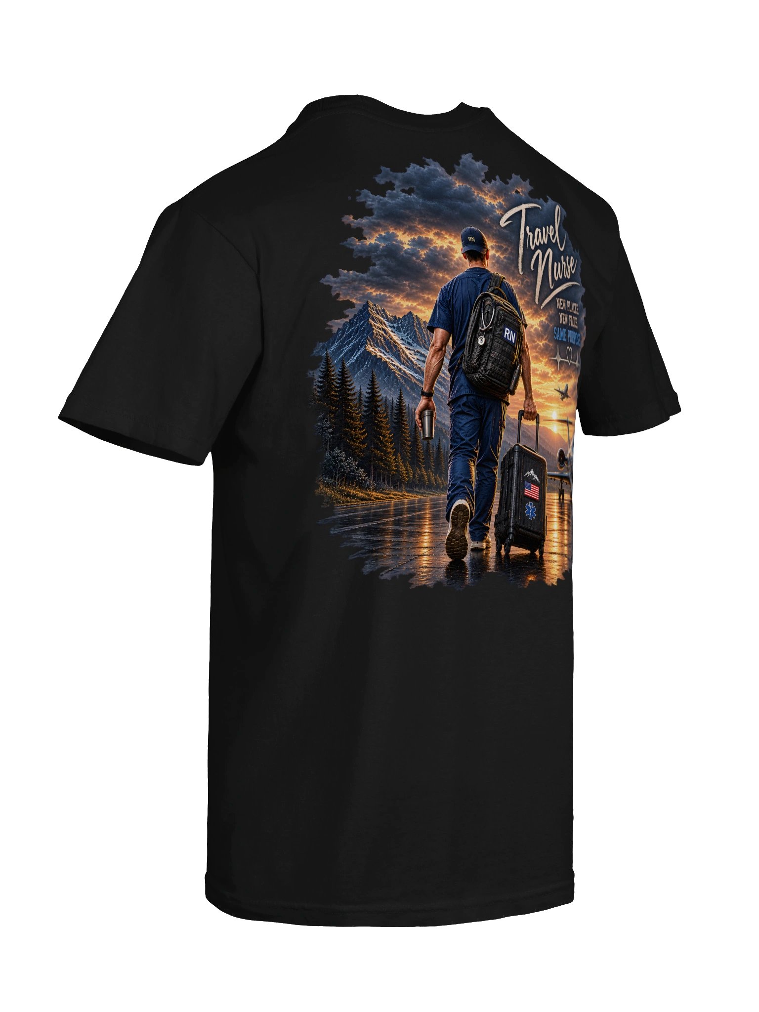 Travel Nurse RV teeshirt product image (8)