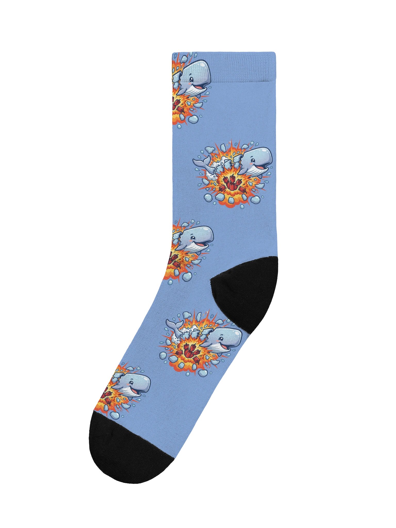 Explosive Whale Socks product image (1)