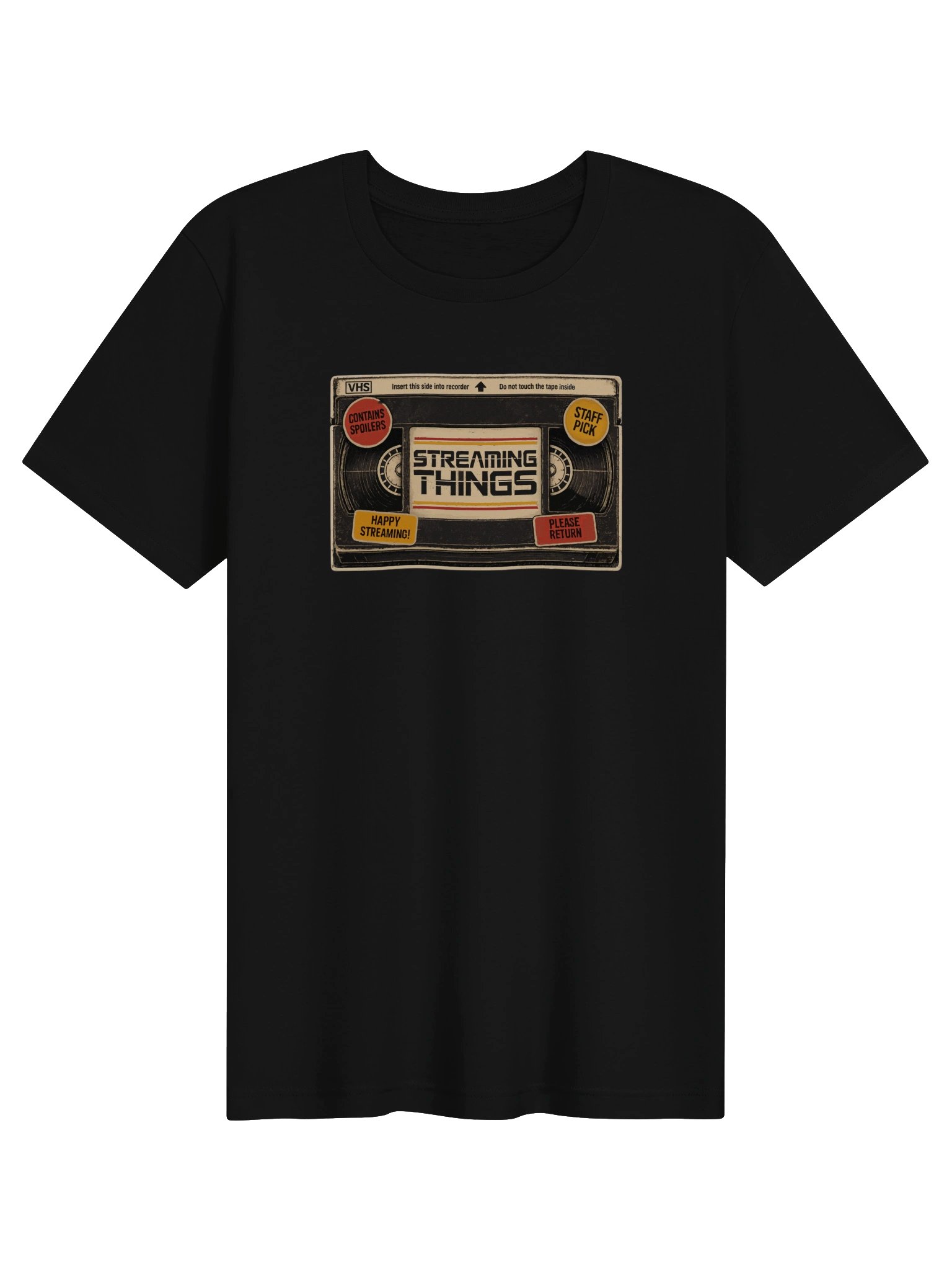 VHS T-Shirt (Black) product image (1)