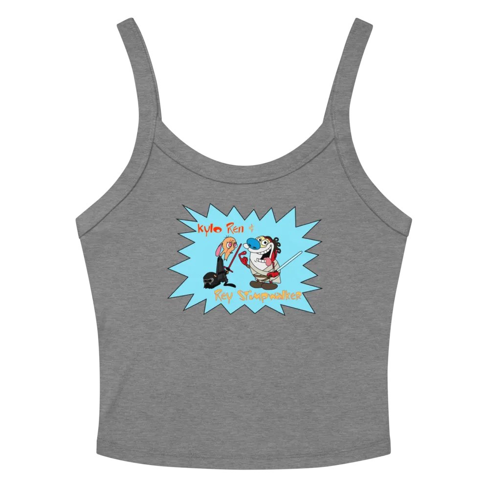 Kylo Ren & Rey Stimpwalker Crop Tank product image (2)