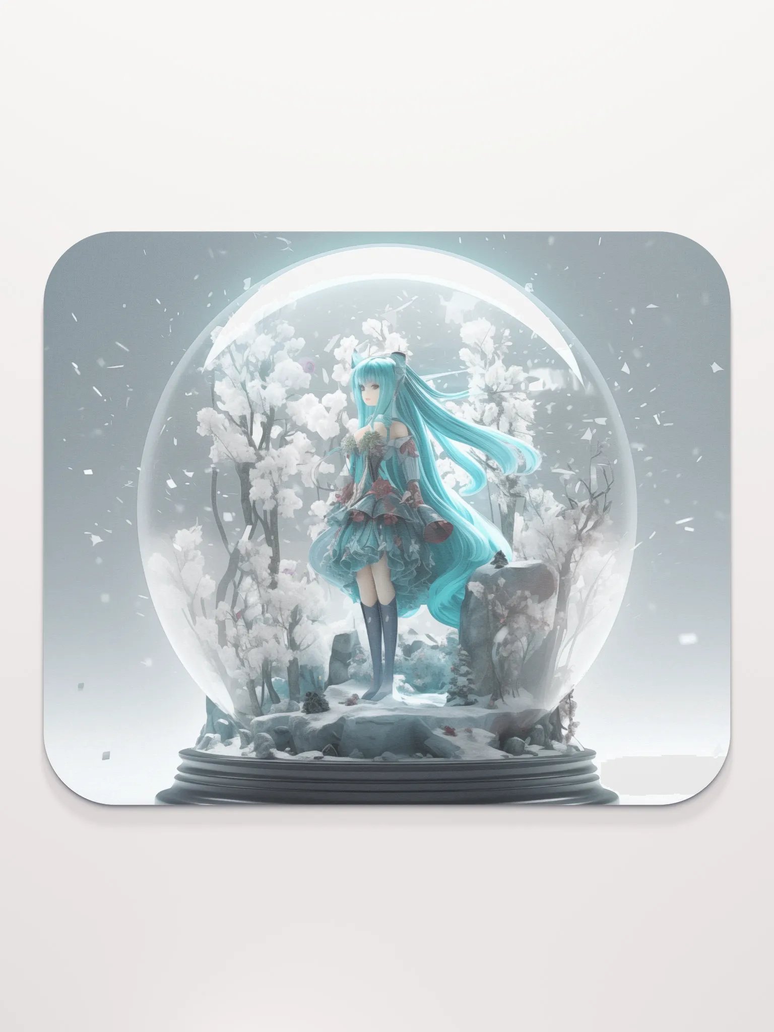 "Hatsune Miku · Crystal Dreamscape" Gaming Mouse Pad product image (2)