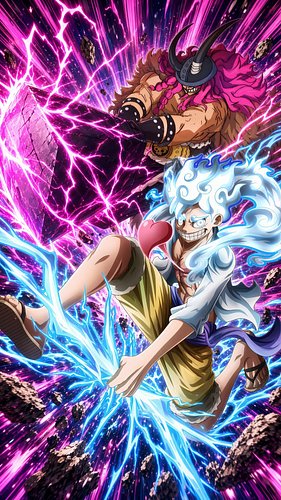 One Piece Strongest Attack Ever Shook Elbaf !😱🔥 Luffy's Gear 5 & Loki Combined Attack against Imu - The ground of Elbaf is tr...