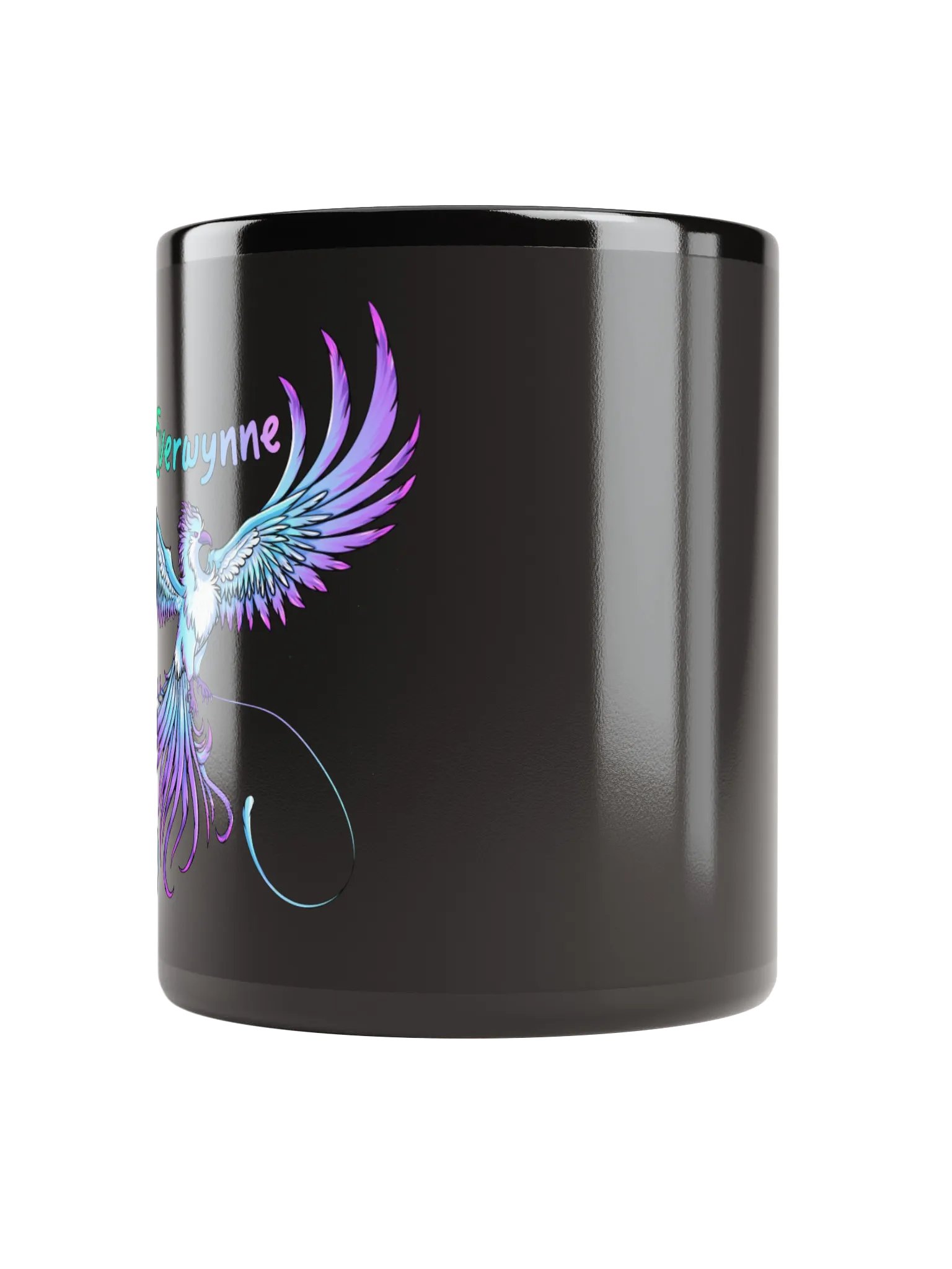 Phoenixwynne Glossy Black Mug product image (6)