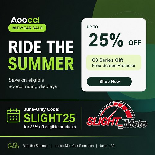 AOOCCI BIG SUMMER SAVINGS ARE HERE!!

It’s officially time to gear up for riding season with AOOCCI’s Ride the Summer Campaig...