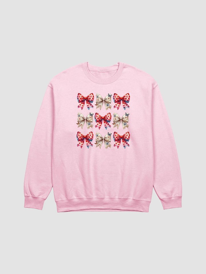 Spring Bows Heart Festive Crewneck Sweatshirt product image (7)
