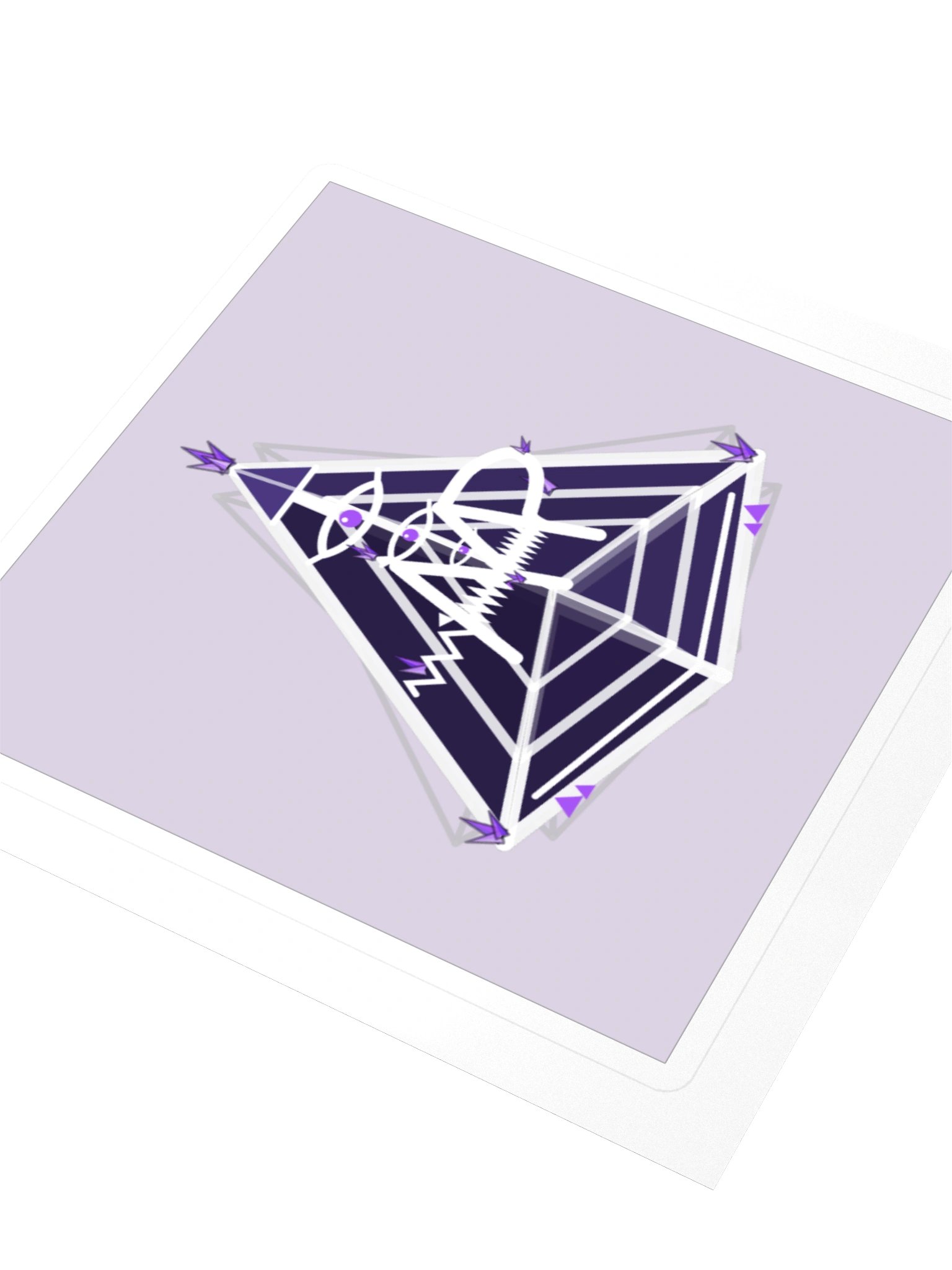 Mt. AMP 9D Pyramid — Block Sticker product image (3)
