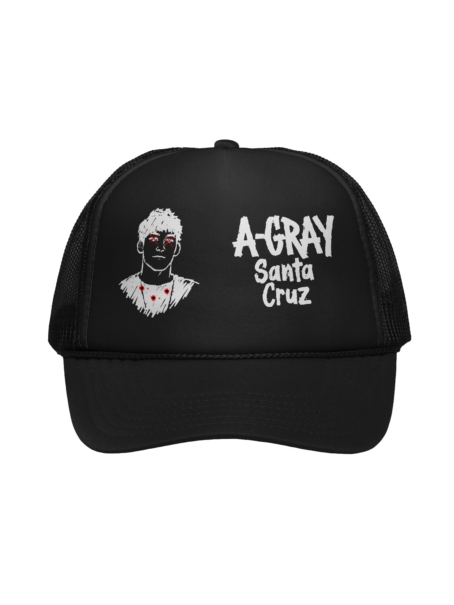 A-Gray Santa Cruz Hat product image (1)