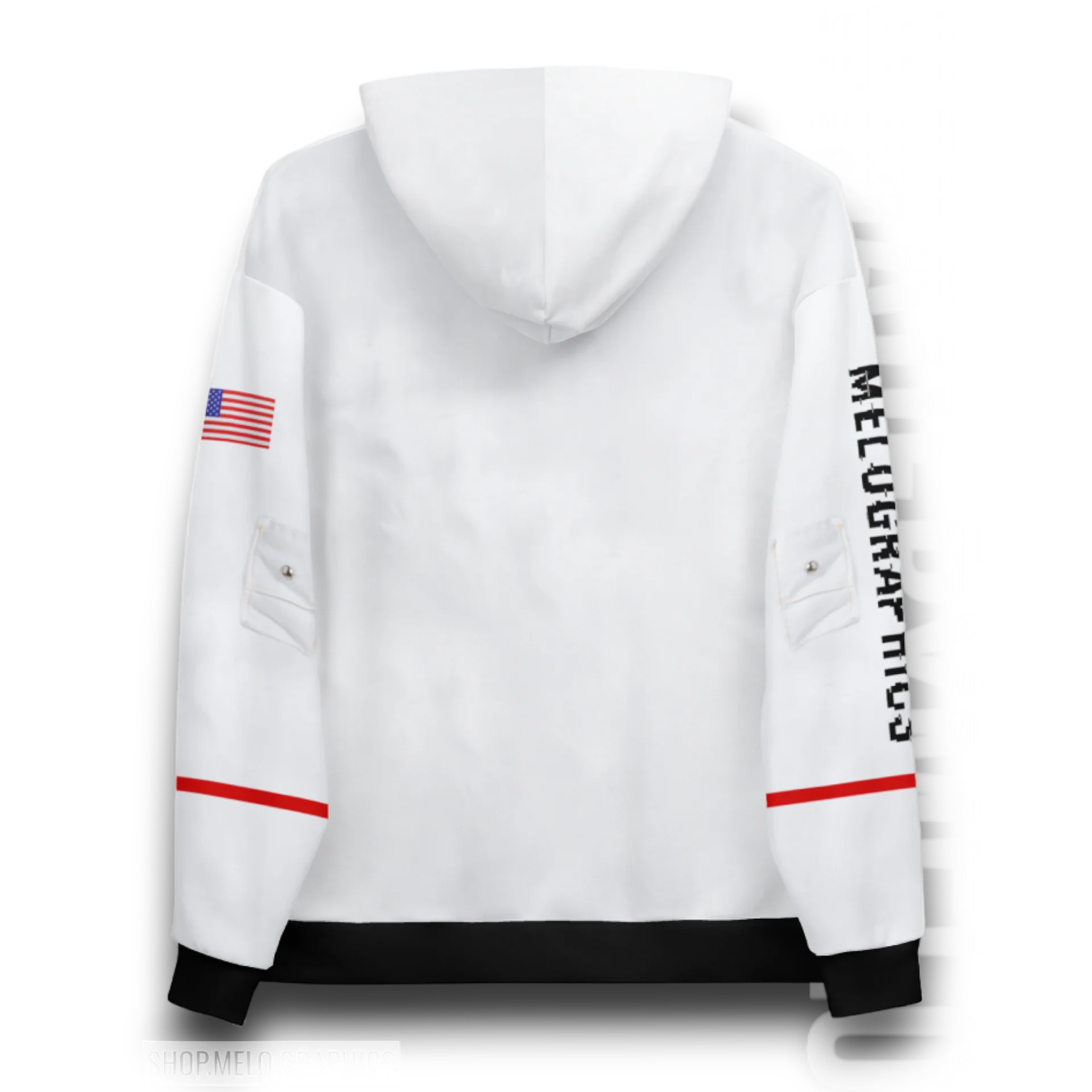 Astronaut Suit: #MeloCrew - Ultimate Hoodie | #MadeByMELO product image (4)
