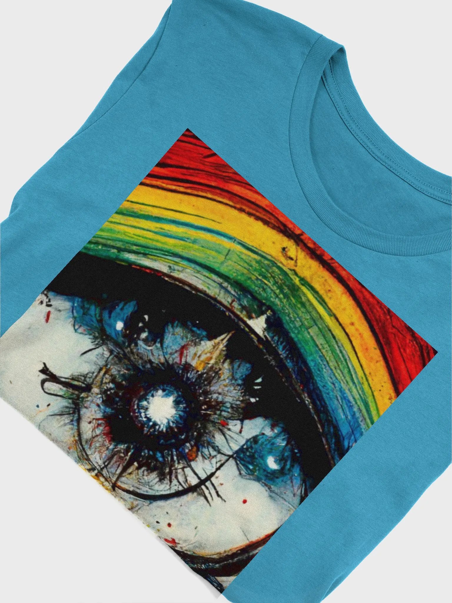 Eye and clocks on back tee product image (5)