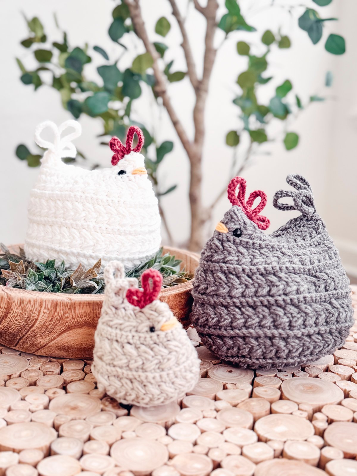 Wheat Stitch Crochet Chicken Pattern product image (8)