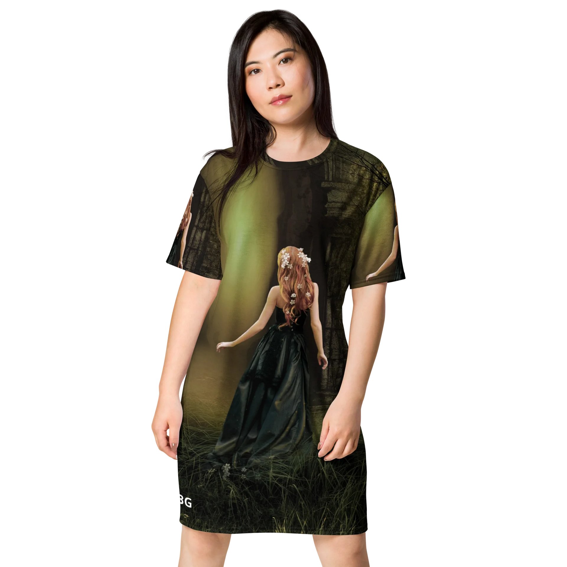 'Elven Stories - Blinded By The Light' All-Over T-Shirt Dress product image (1)