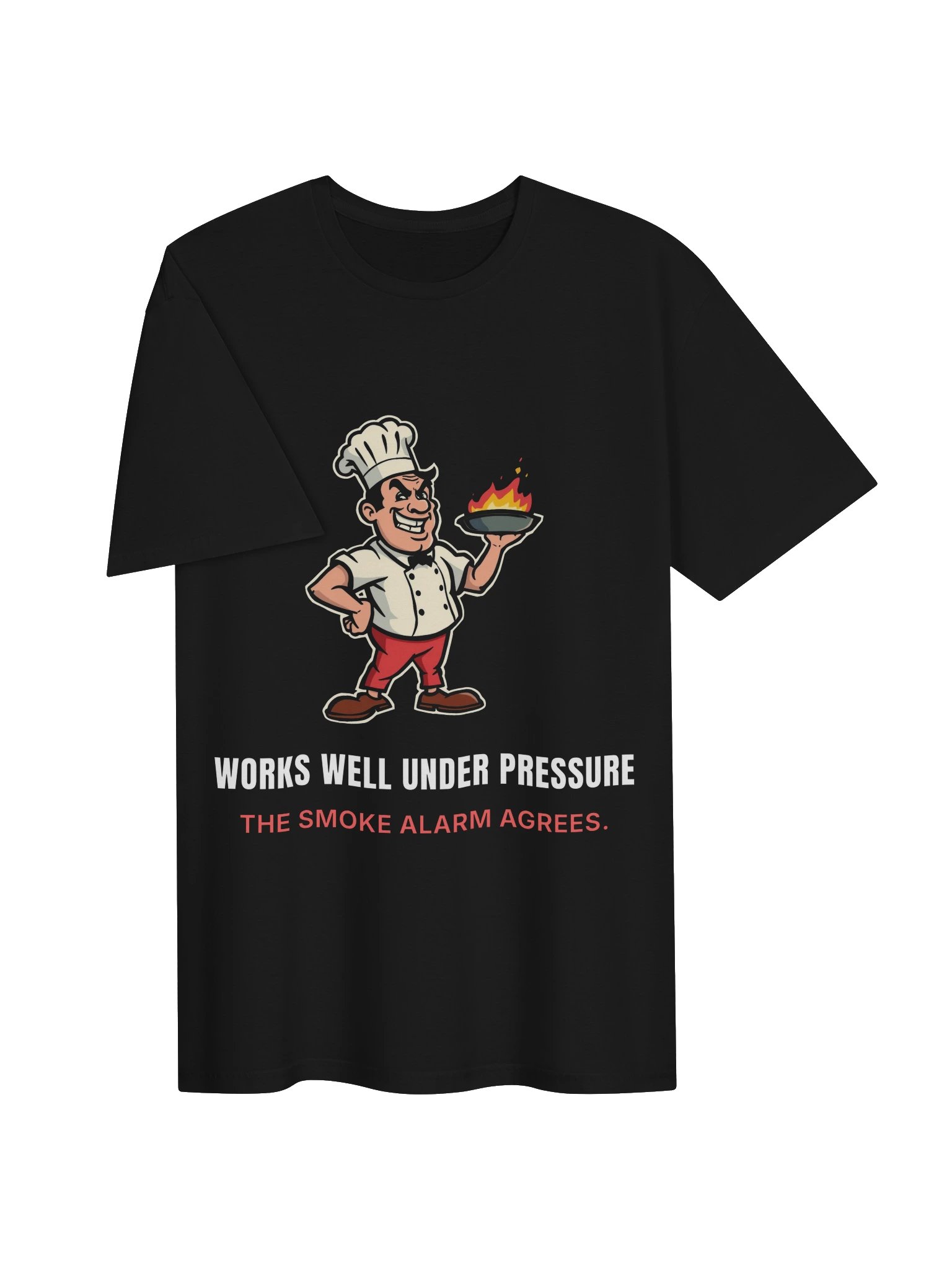 Funny Line Cook Shirt – Works Well Under Pressure product image (3)