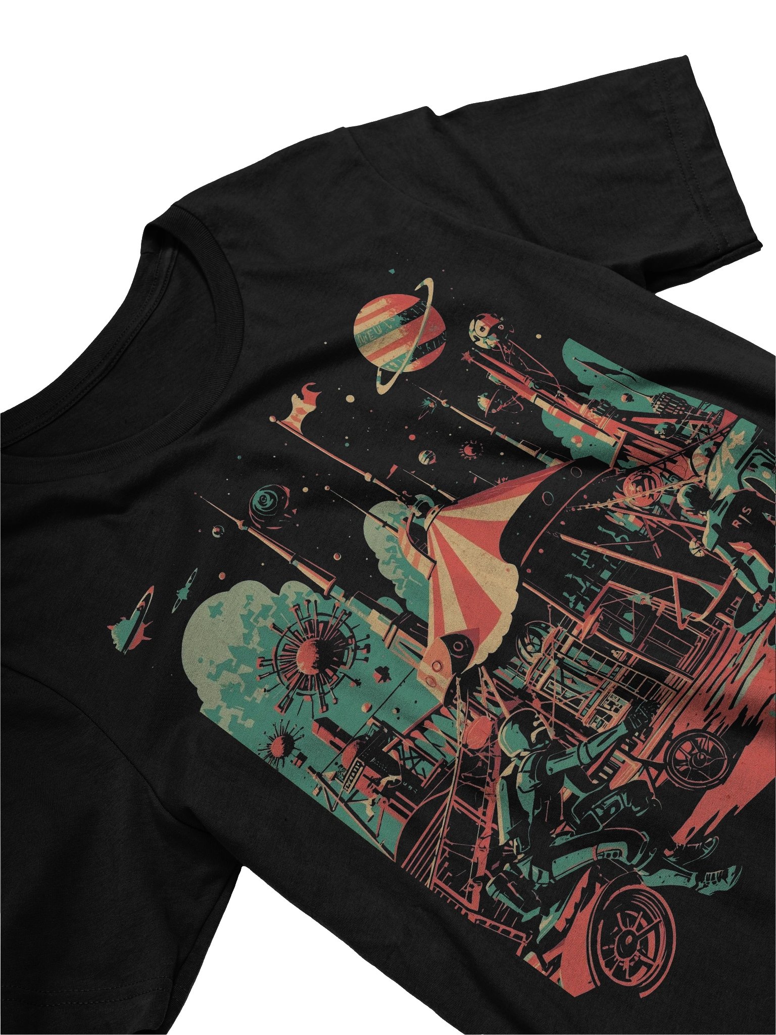 Circus of Satellites Lightweight T-Shirt product image (2)