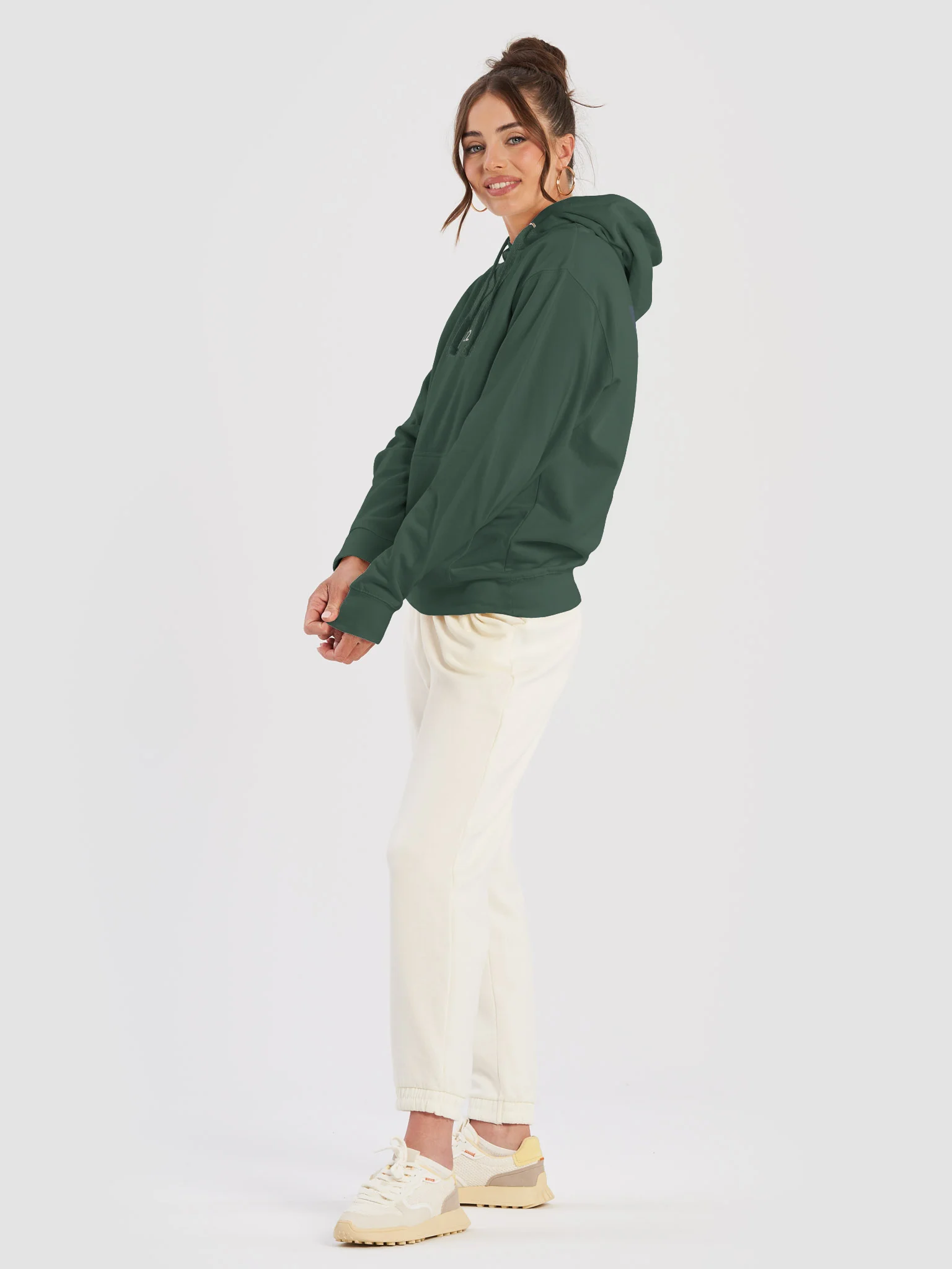 Talento y Caracter Midweight Hoodie Blk/Grey/Pnk product image (7)