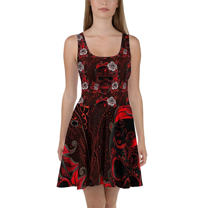 Crimson Bloom Dress product image (2)