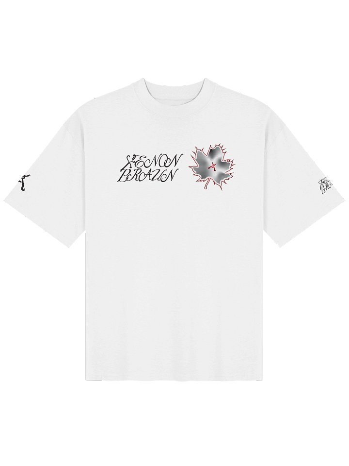 Xenon Braun Maple Leaf Shirt White product image (1)