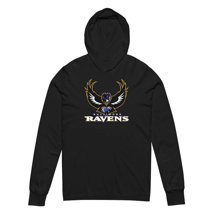 RAVENS - Fury Long Sleeve Hooded Tee product image (3)