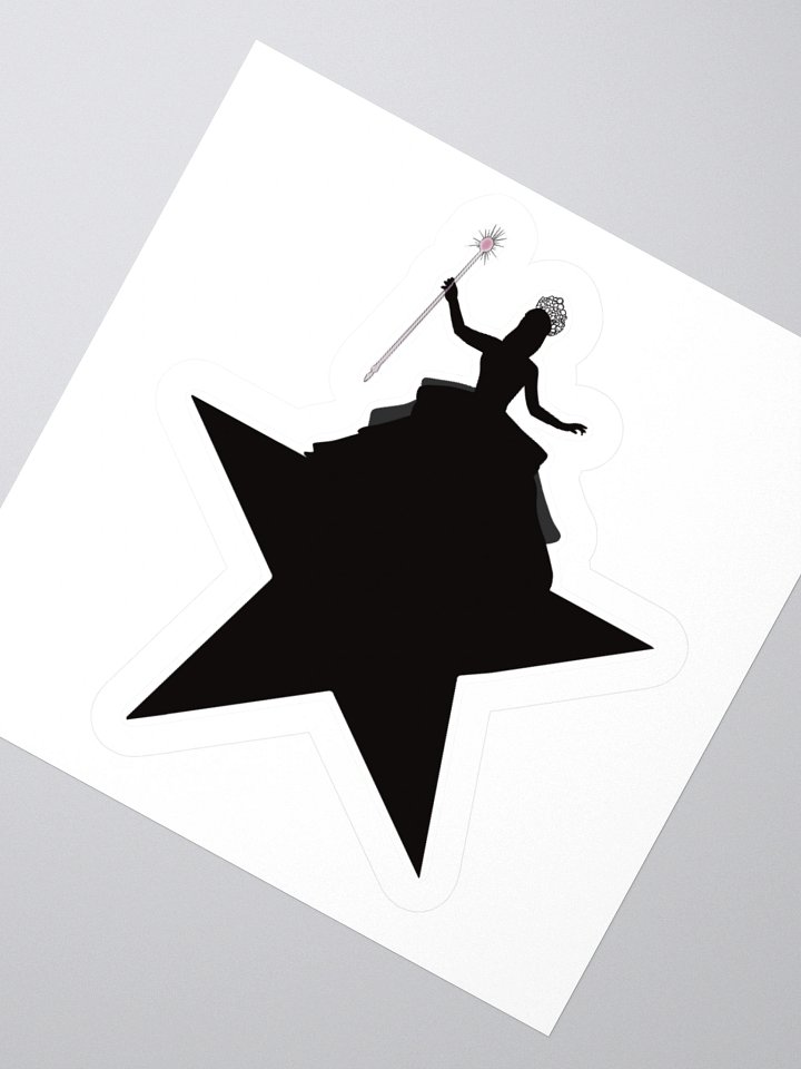 Glinda Hamilton Crossover Sticker – Kiss-Cut Vinyl – Wicked Broadway Mashup product image (4)