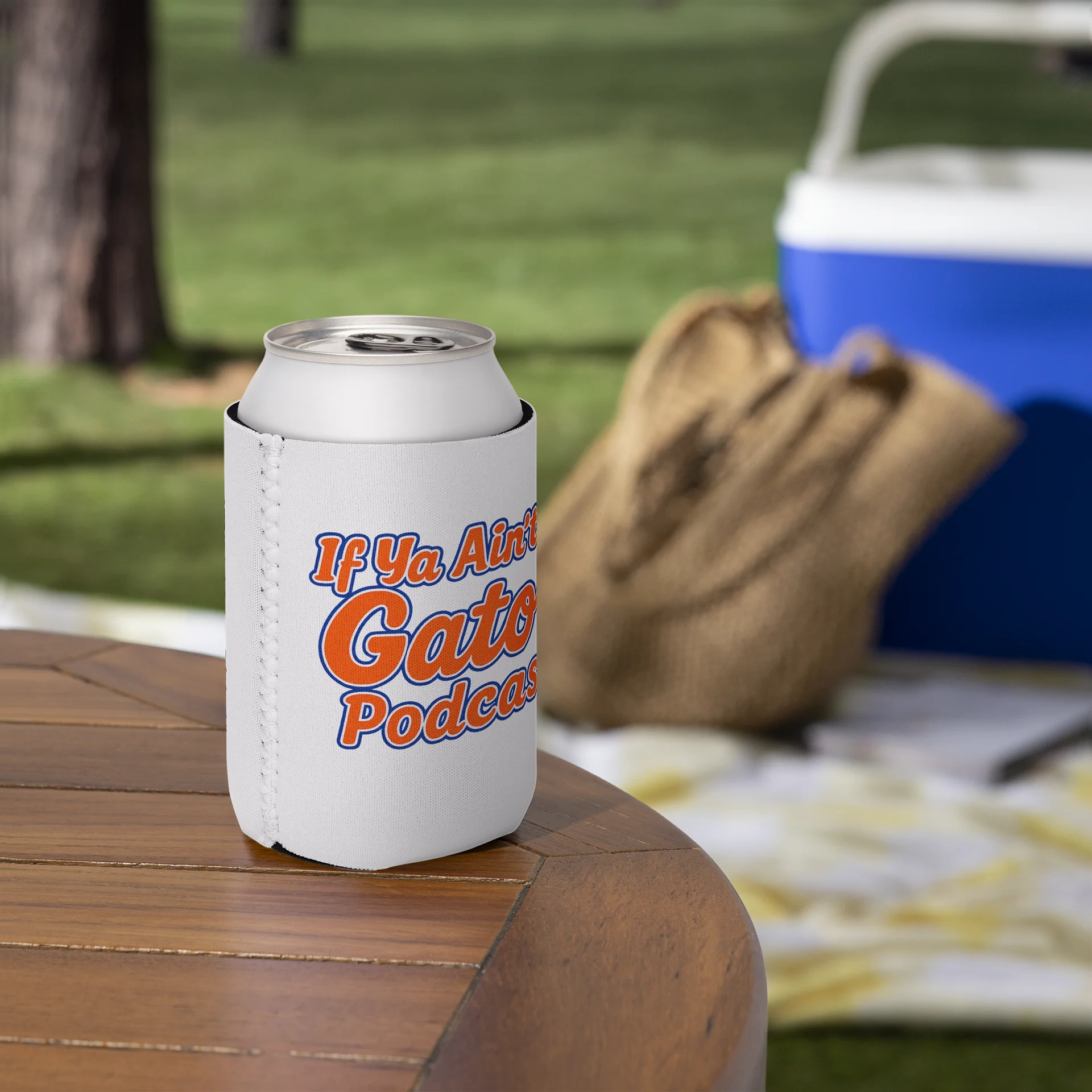Orange Script Koozie product image (5)