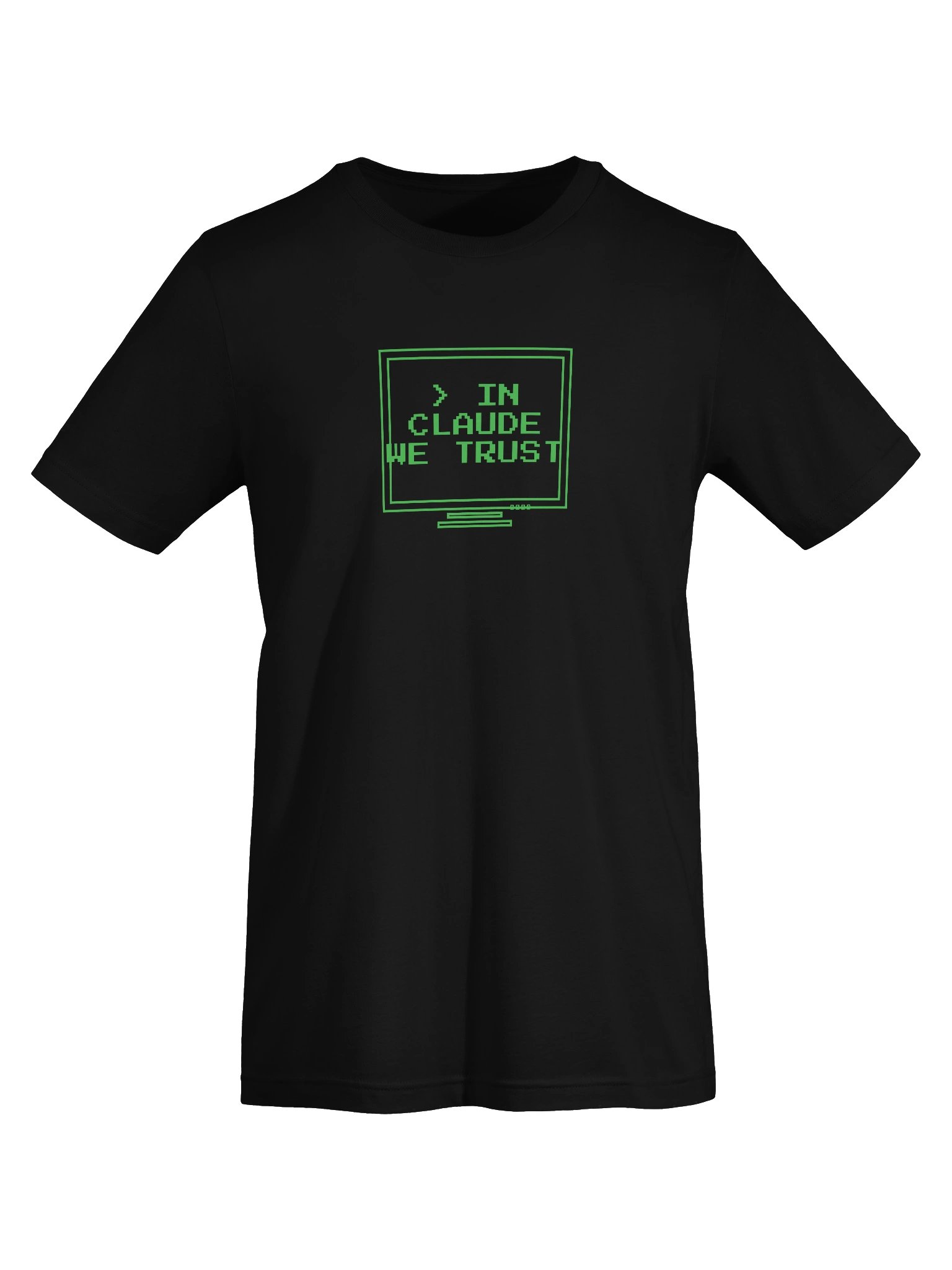 Terminal In Claude We Trust Tee product image (5)