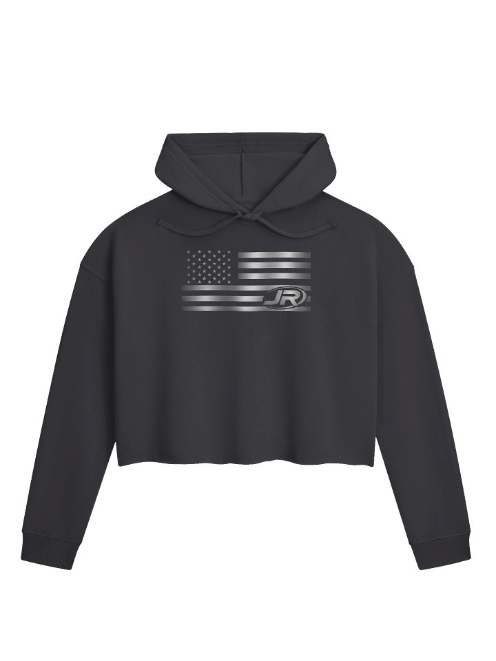 JR American Flag Cropped Hoodie product image (1)