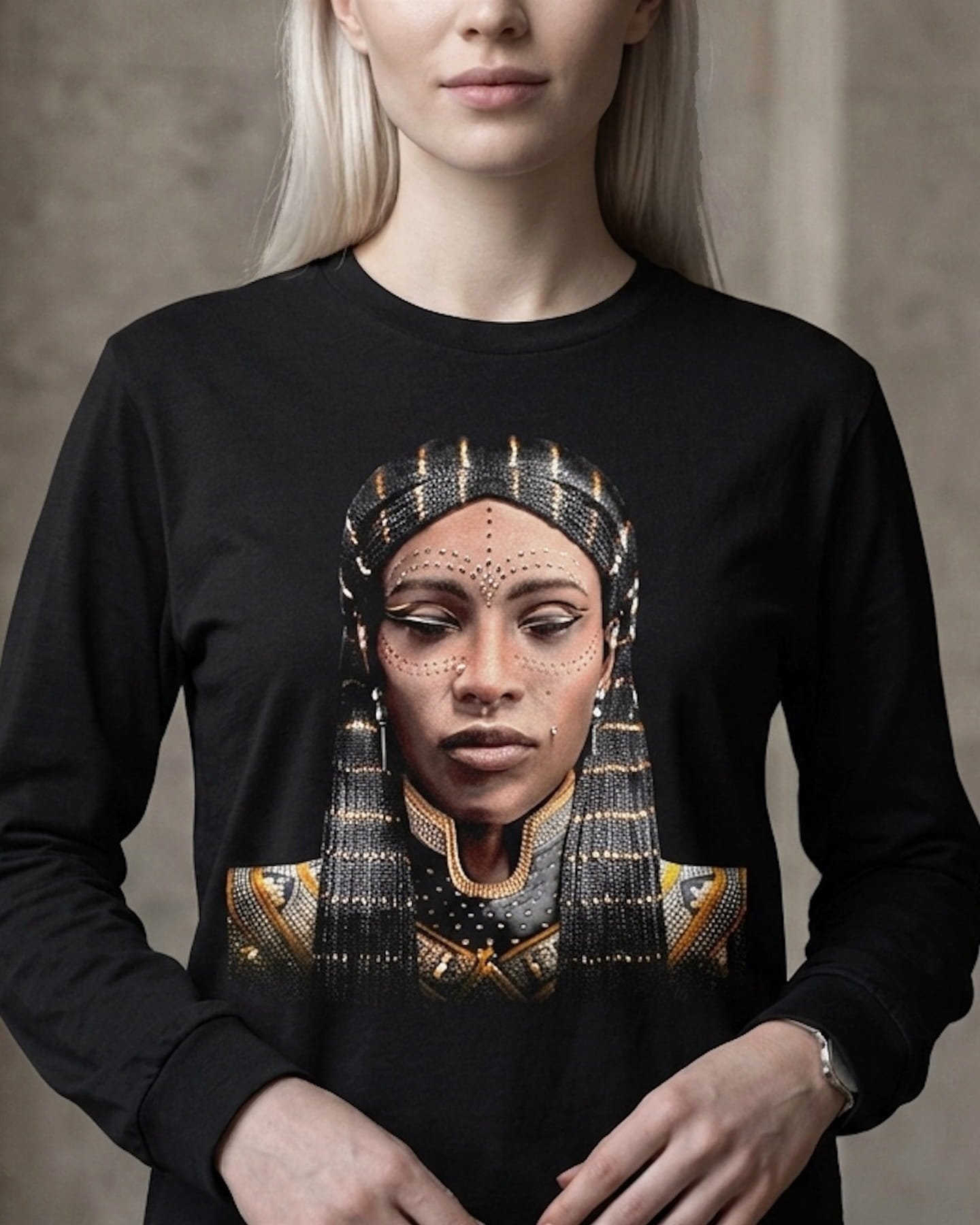 Queen Amanishakheto · AS Colour Premium Heavyweight Long Sleeve T-Shirt product image (6)