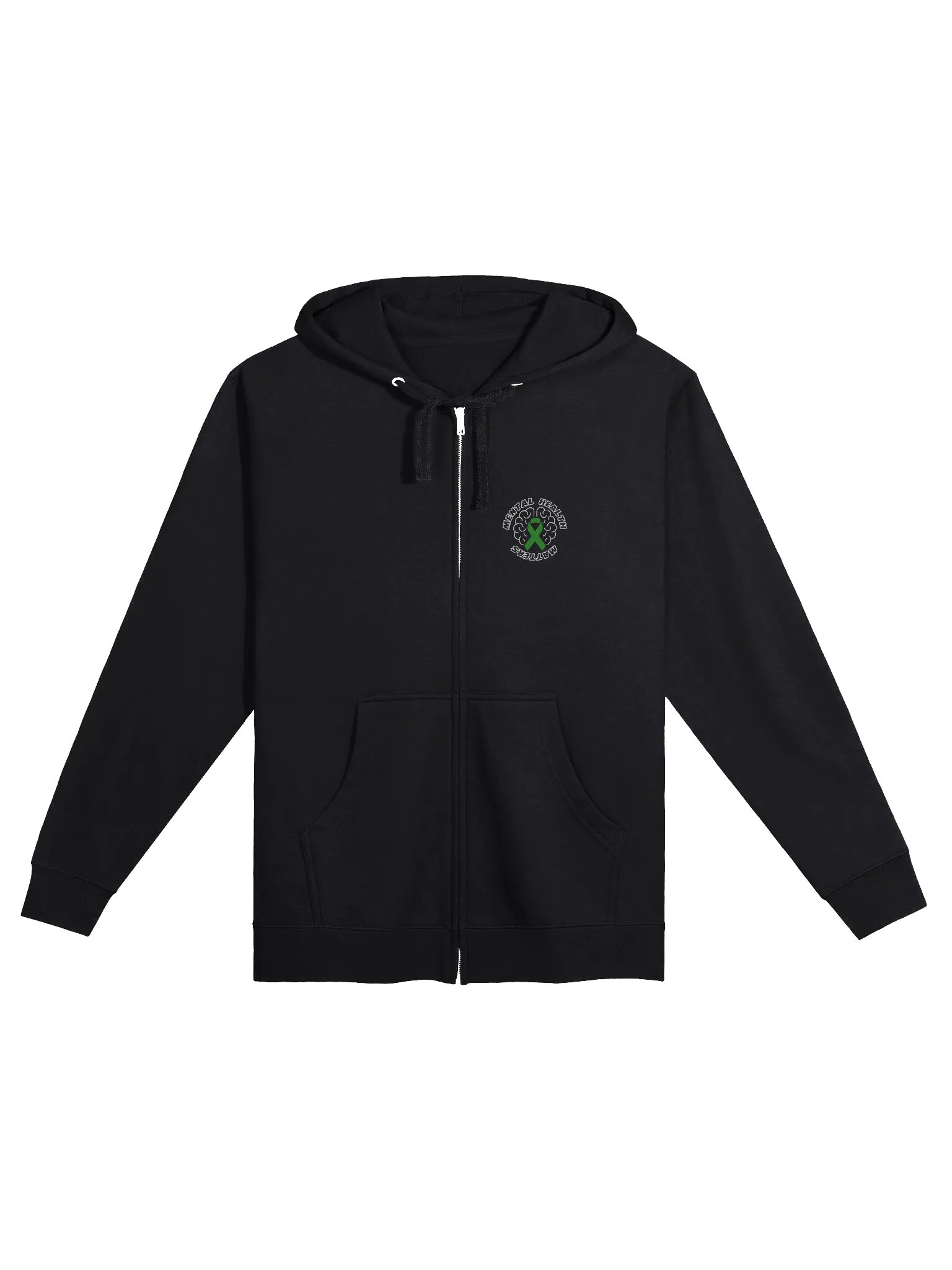 "Mental Health Matters" - Zip Up Hoodie product image (1)