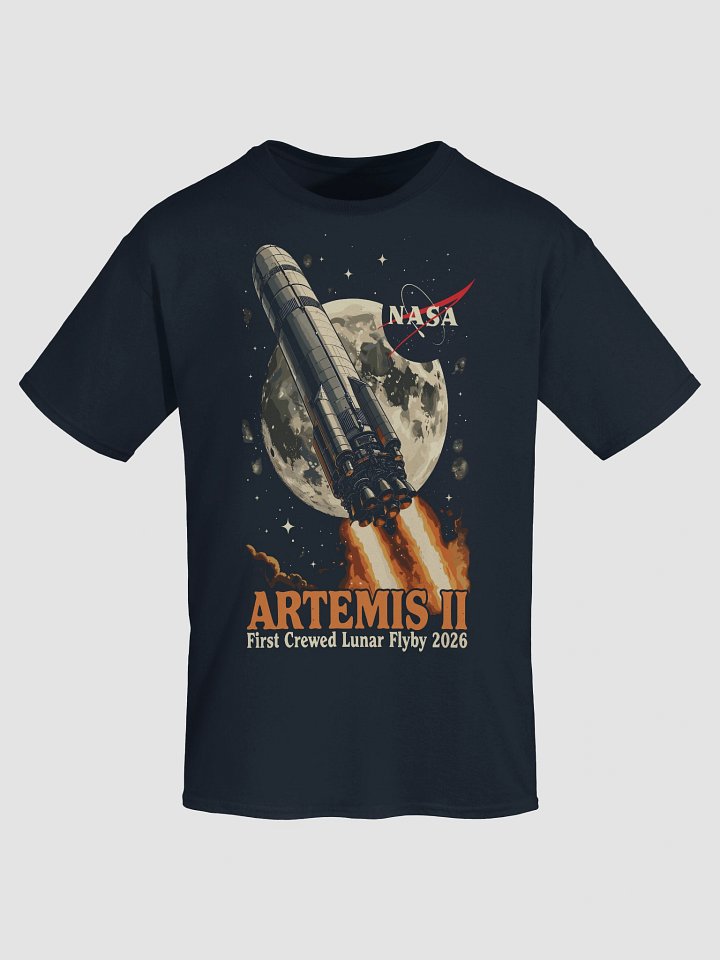 Artemis 2 Mission Lunch Shirt | Space Launch 2026 product image (2)
