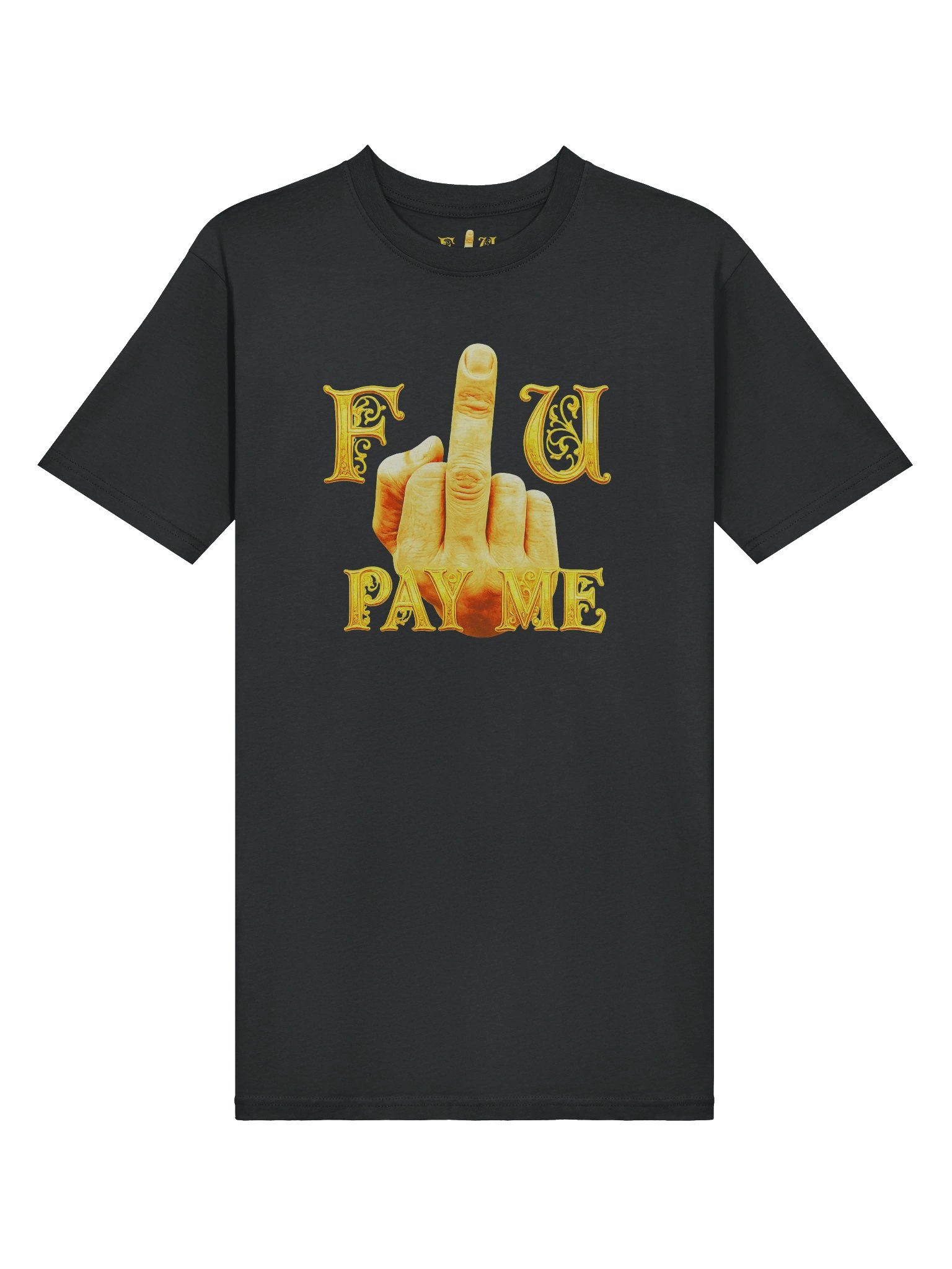 BrutalWear FU Pay Me Line Graphic Tee Shirt Urban Streetwear Design. product image (16)