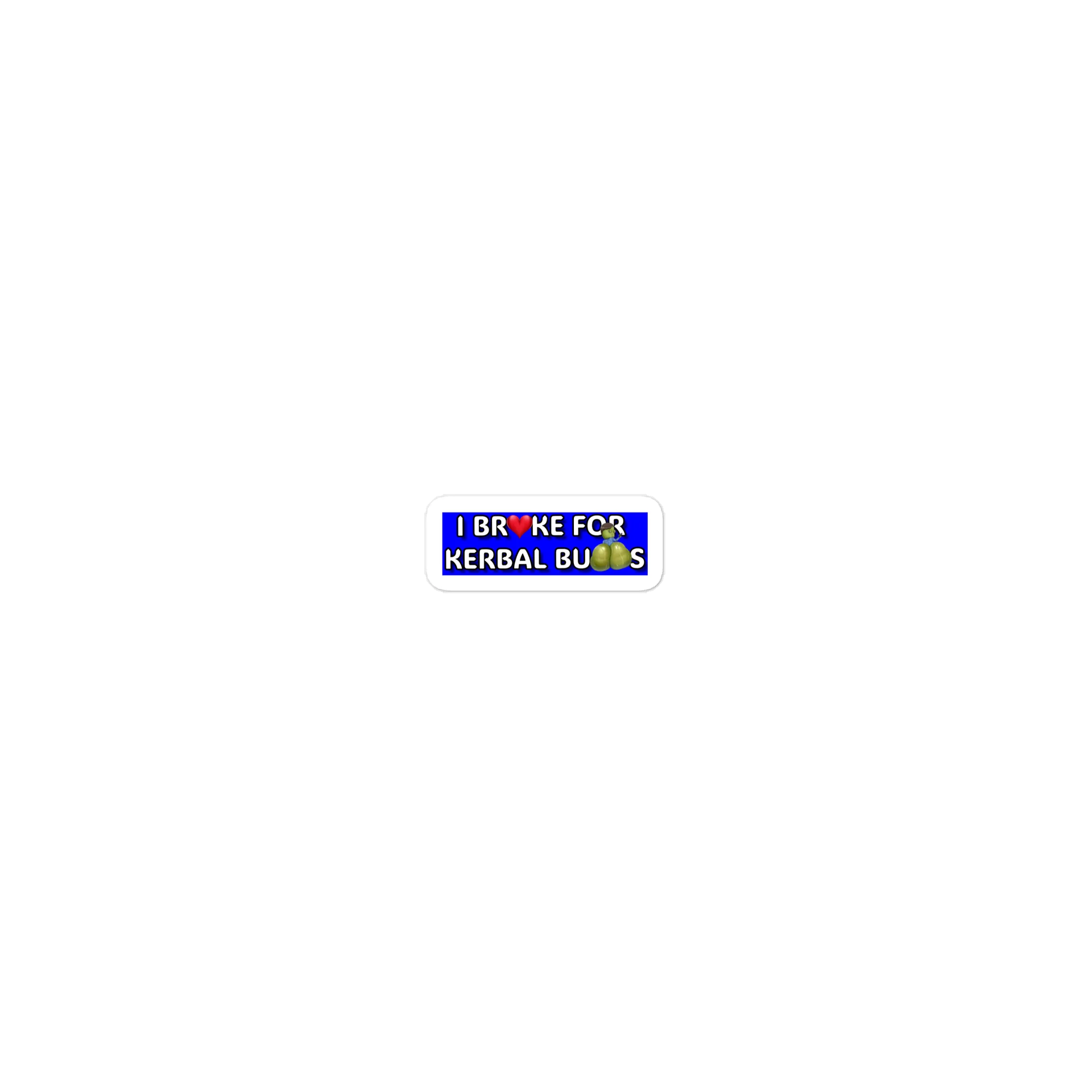 Kerbal Bumper Sticker product image (1)