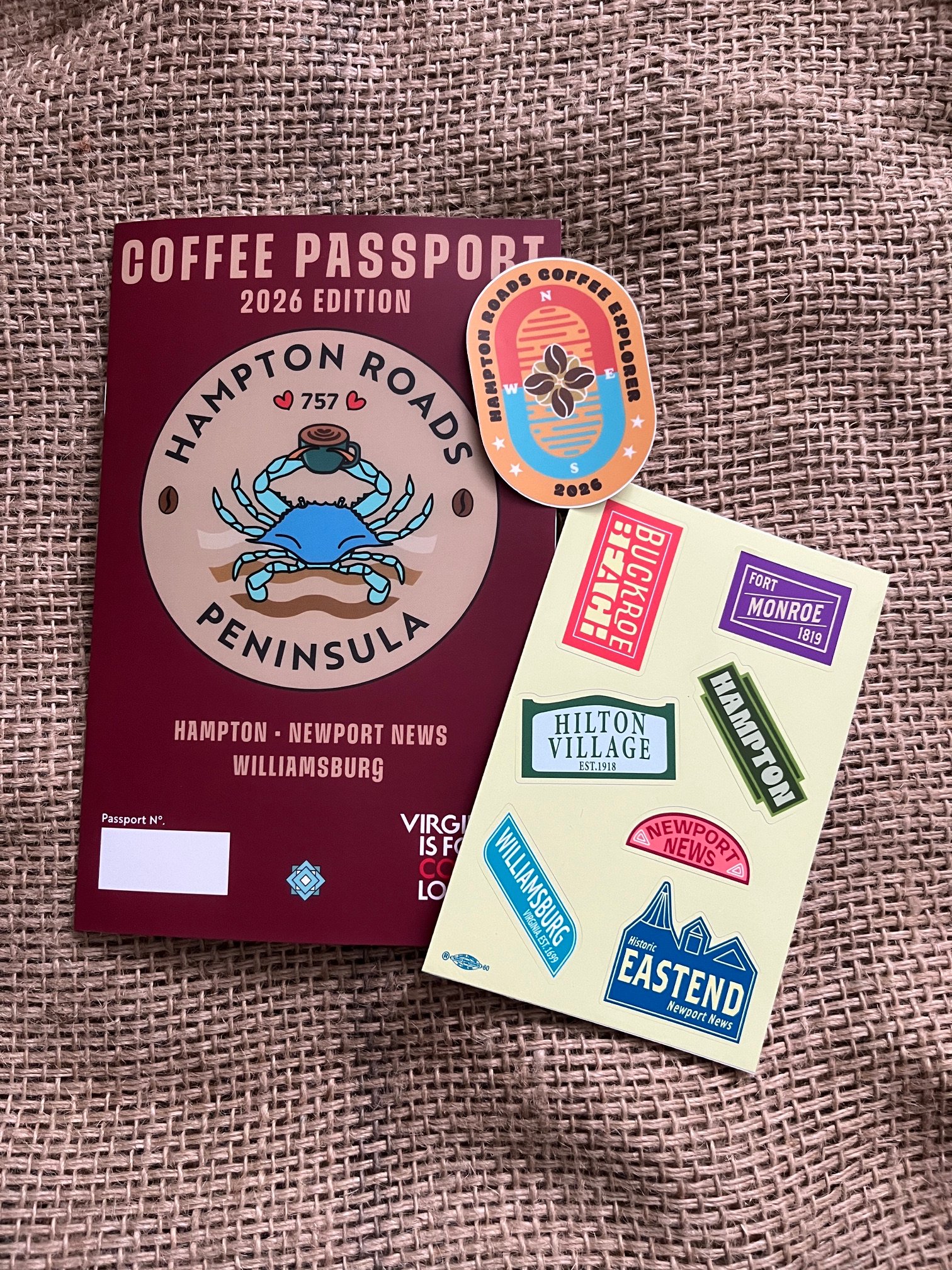 Deluxe Edition - 2026/27 Hampton Roads Peninsula Coffee Passport product image (1)