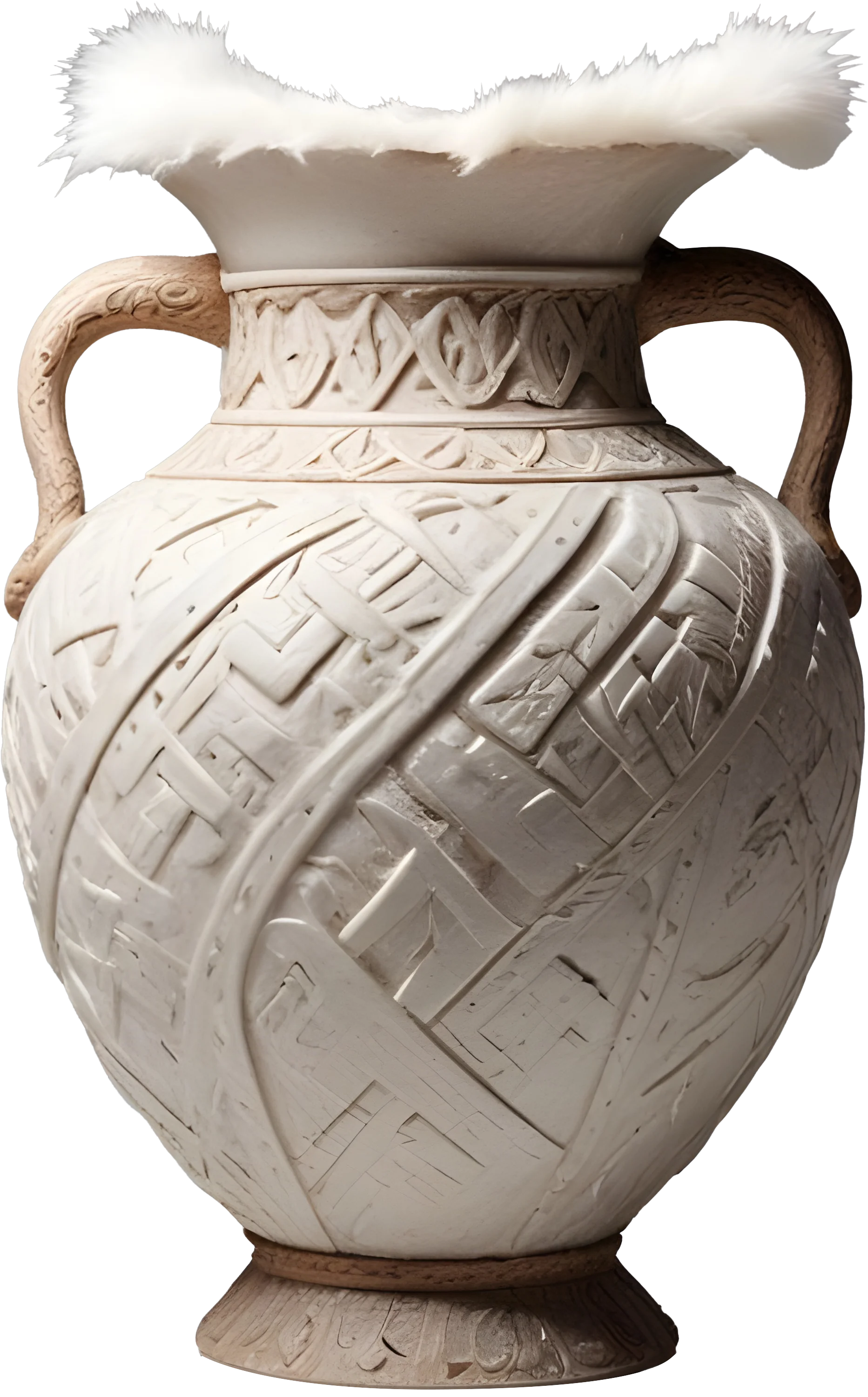 Scandinavian Nest – Nordic Cozy Ceramic Vase PNG product image (1)