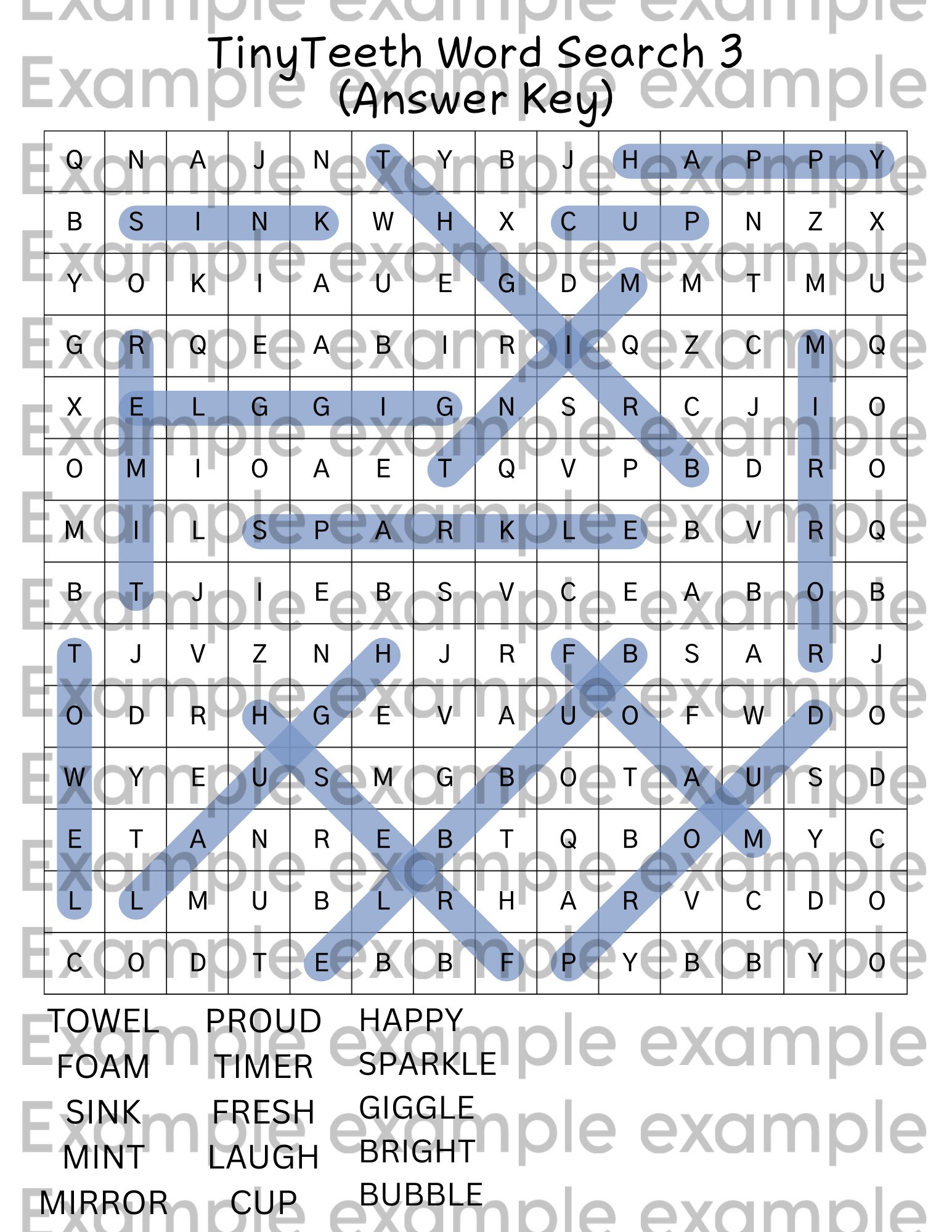 Dental Word Search Bundle product image (7)