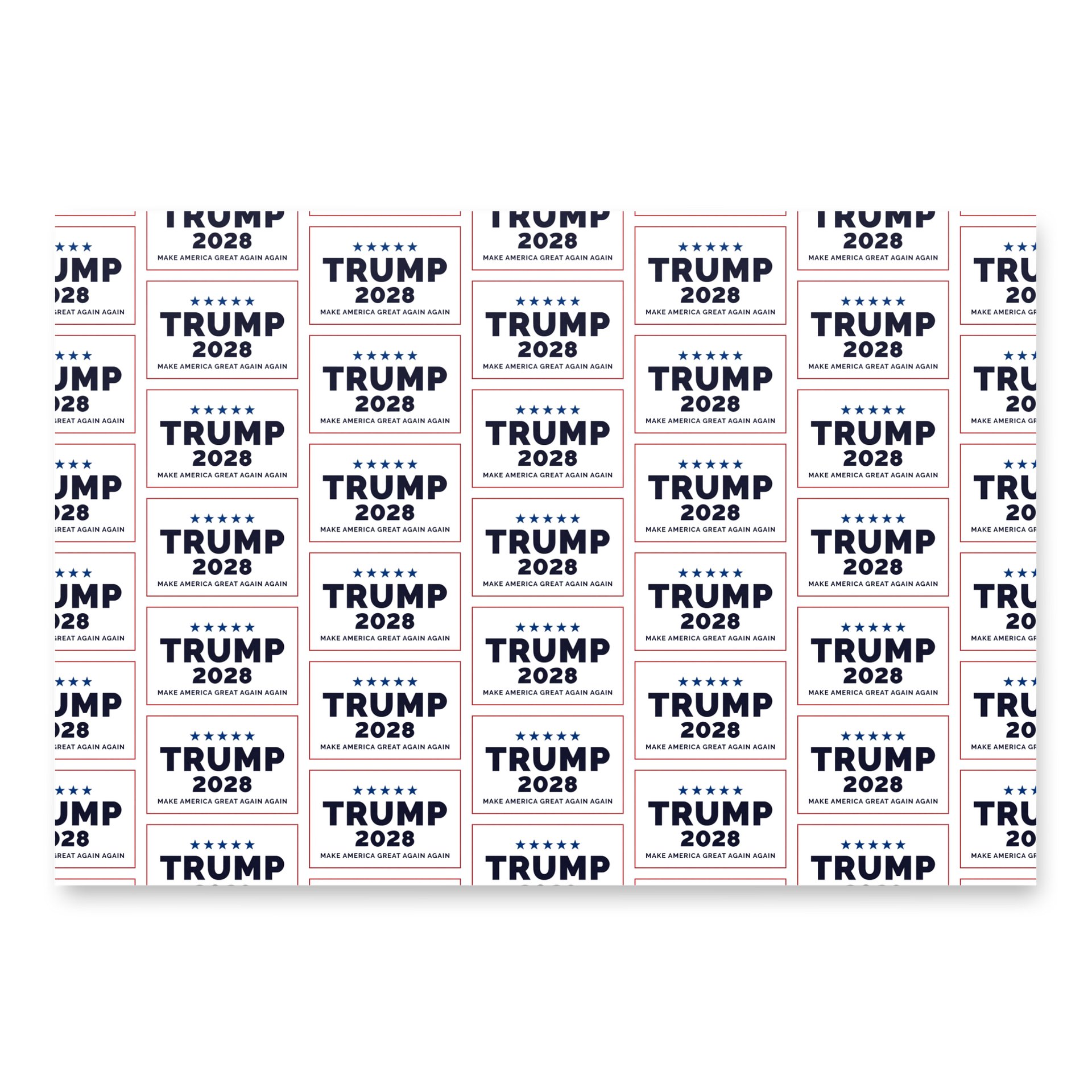 UnR Trump 2028 Wrapping Paper Sheets product image (3)